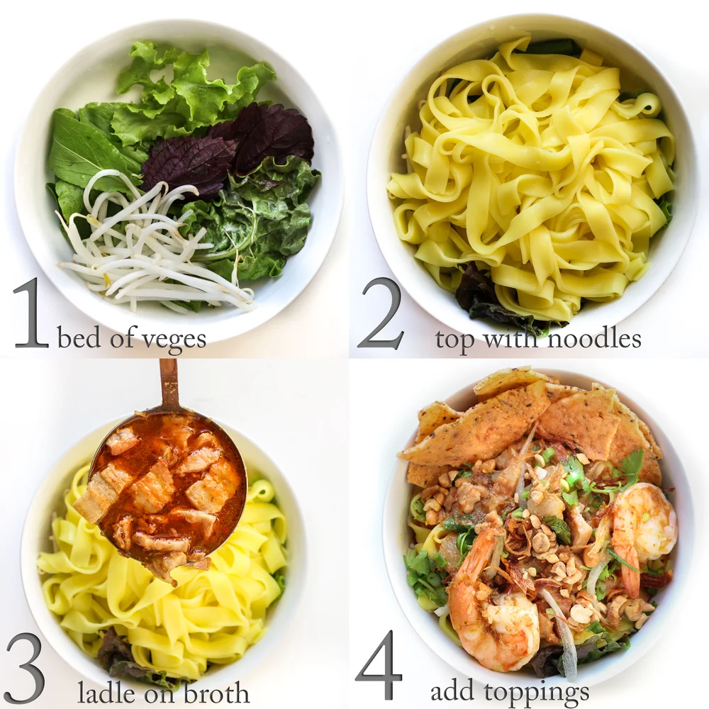 How to Serve a Bowl of Quang-Style Noodles