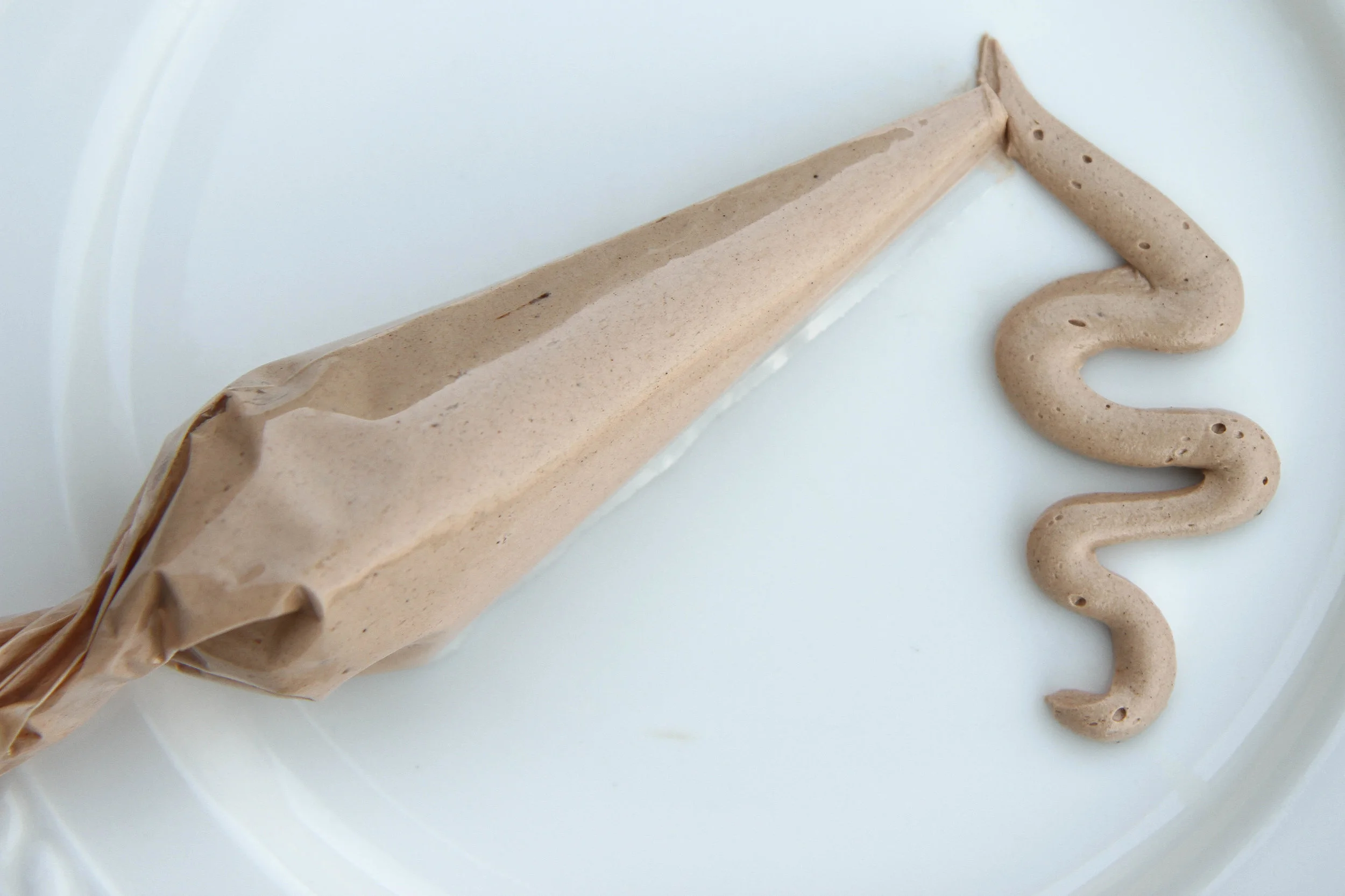 Italian Meringue-Style Mocha Buttercream