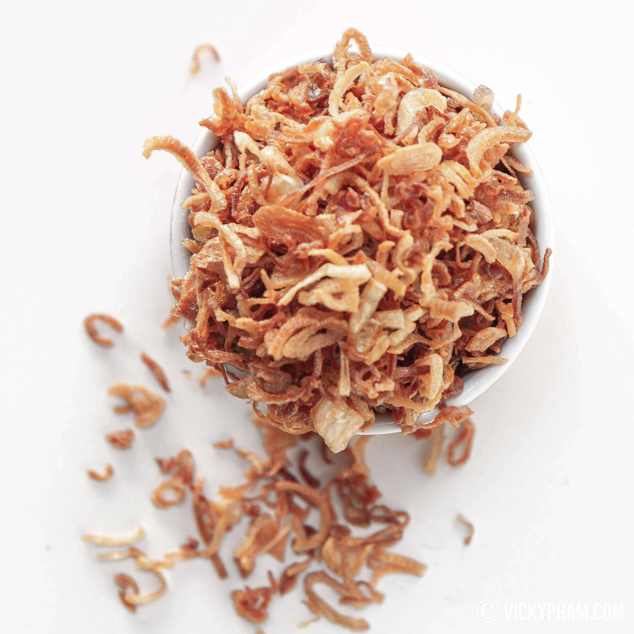 How to Make Crispy Fried Shallots (Hanh Phi) — Vicky Pham
