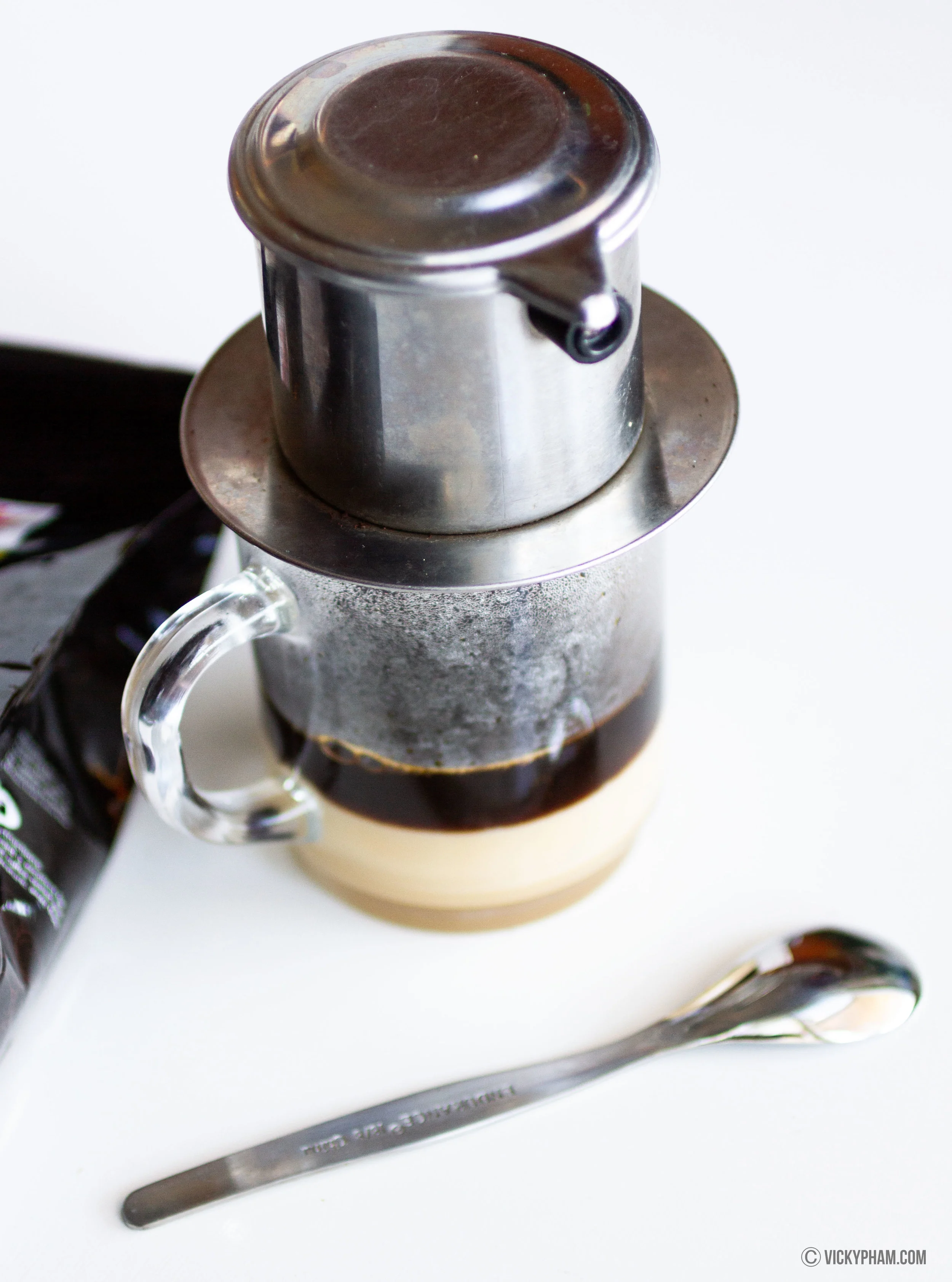 Brewing Vietnamese Ice Coffee (Ca Phe Sua Da)