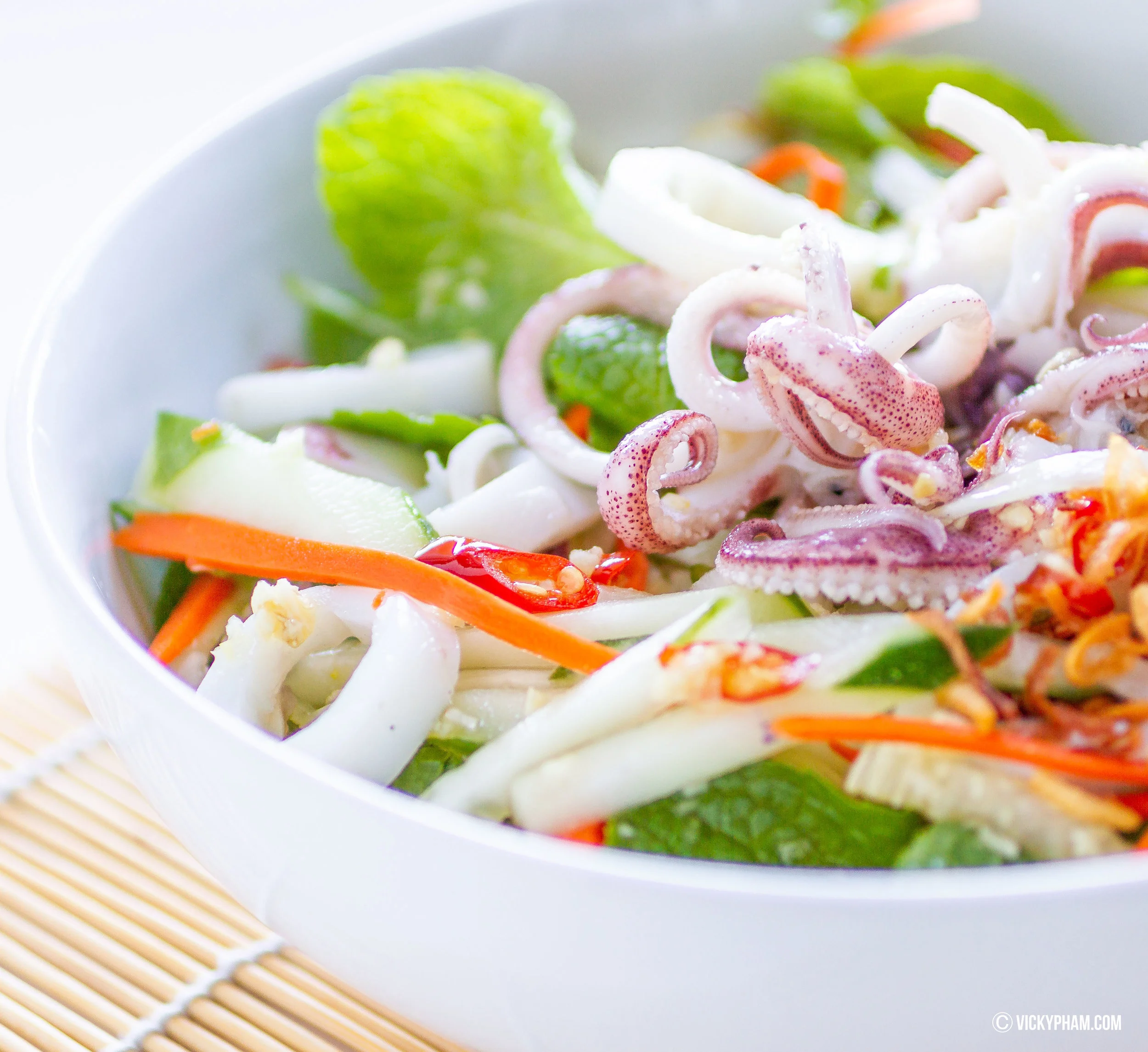 Vietnamese Squid Salad (Goi Muc) — Vicky Pham