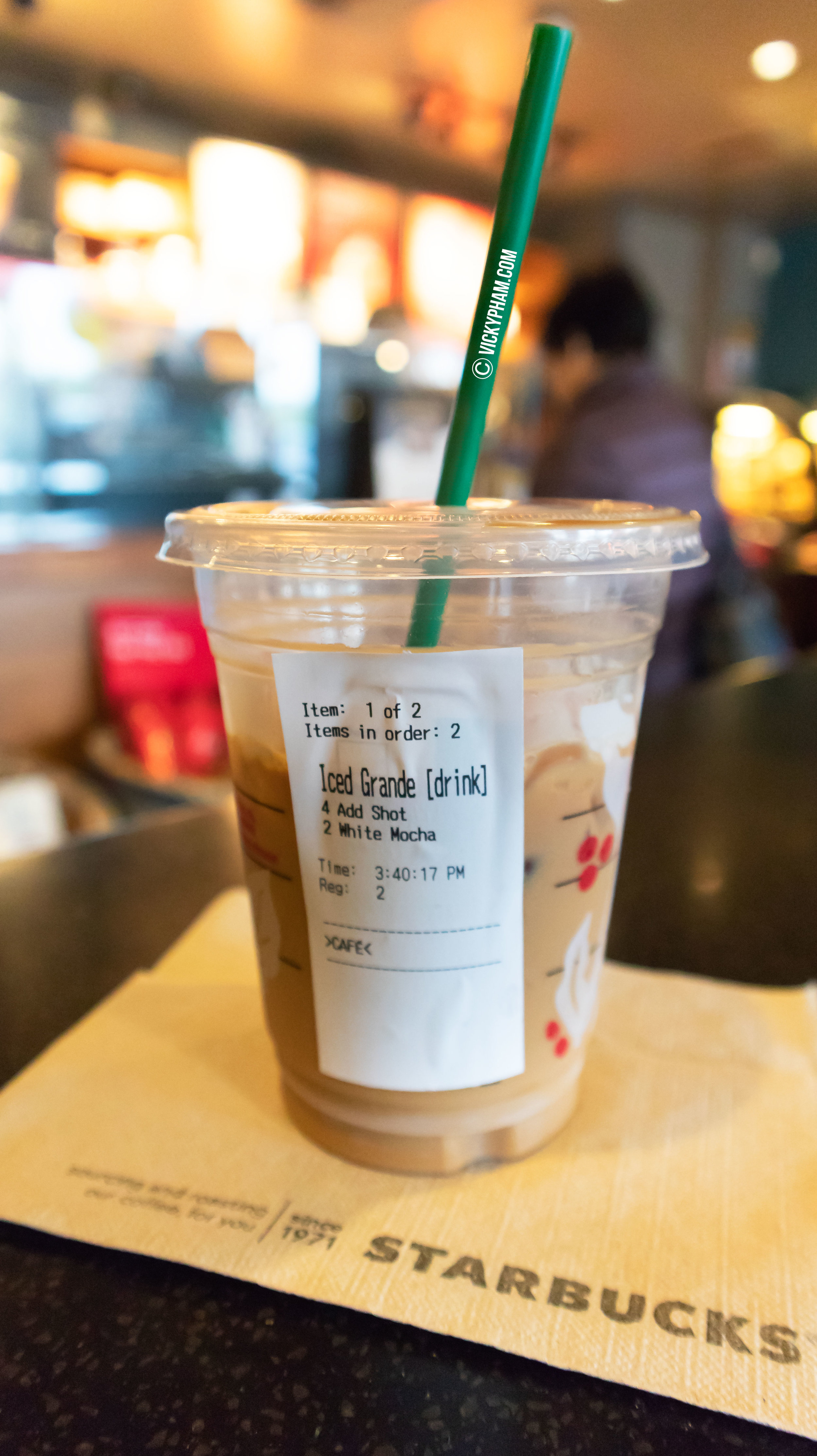 Starbucks Hack: Vietnamese Iced Coffee — Vicky Pham