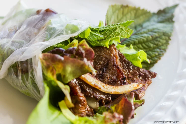 Vietnamese Lemongrass Grilled Beef (Bo Nuong Vi) — Vietnamese Home Cooking Recipes