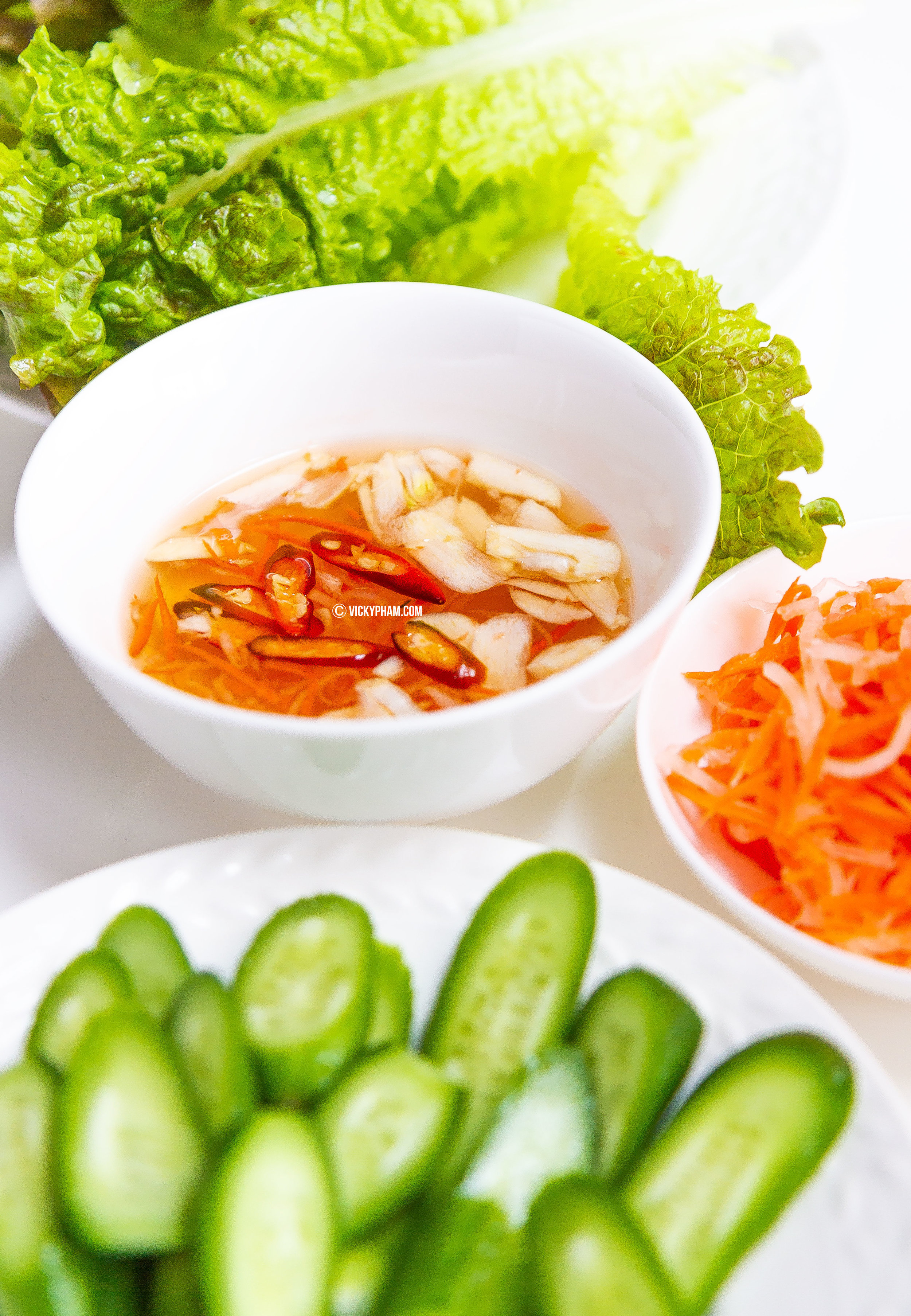 Classic Vietnamese Fish Sauce Dipping Sauce (Nuoc Cham) — Vicky Pham