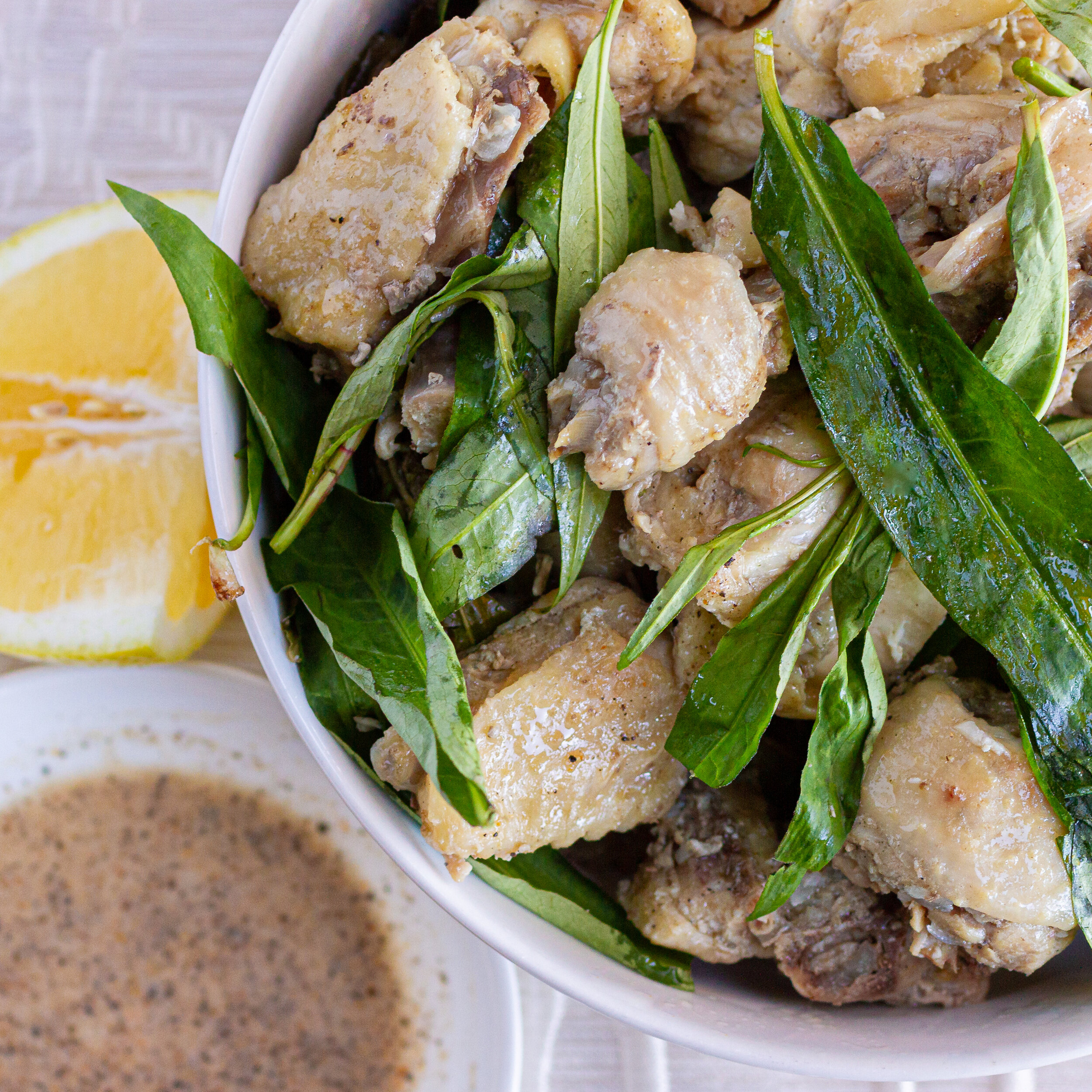 opdragelse overse Utroskab Steamed Chicken with Vietnamese Coriander (Ga Hap Rau Ram) — Vicky Pham