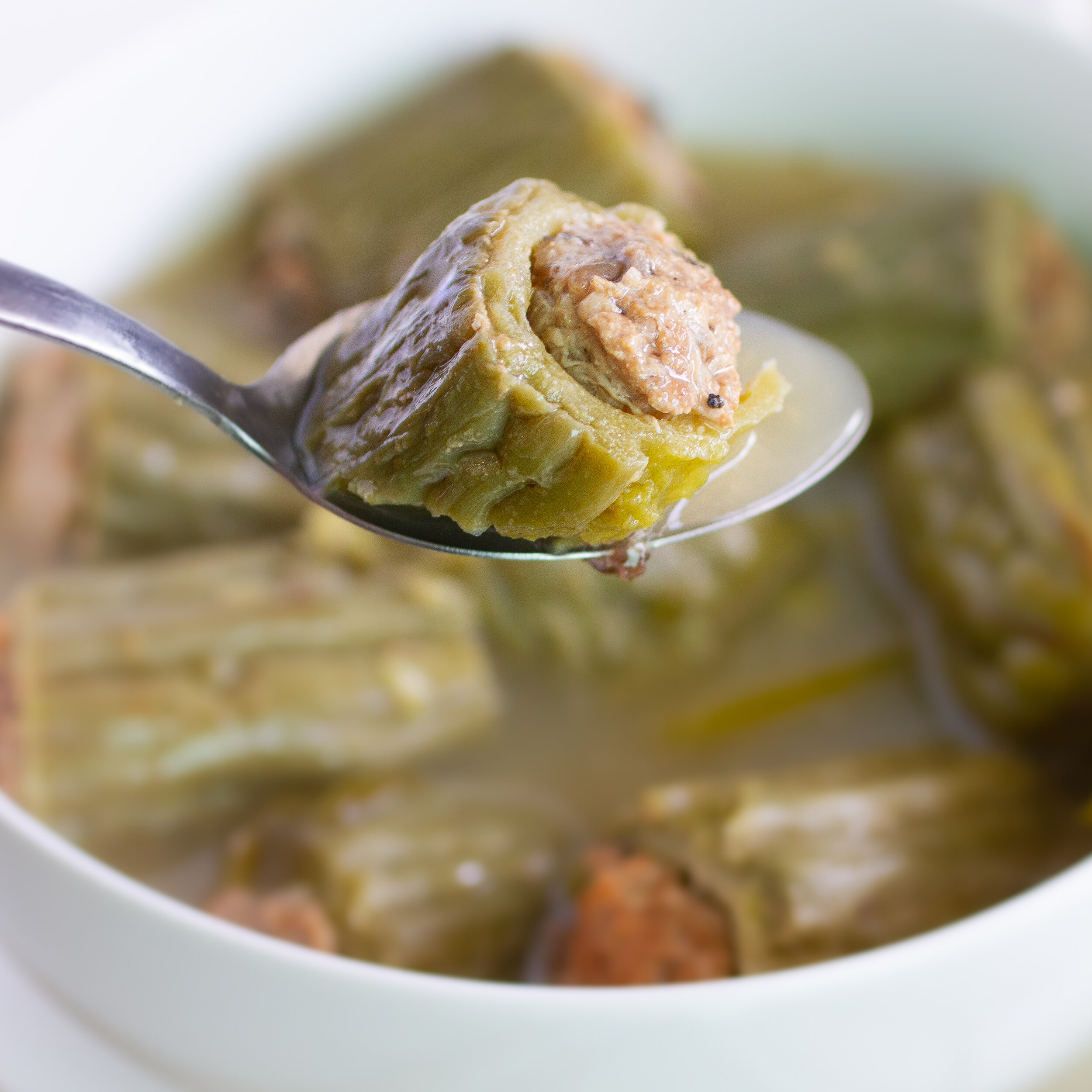 Vietnamese Stuffed Bitter Melon Soup Canh Khổ Qua Nhồi Thịt