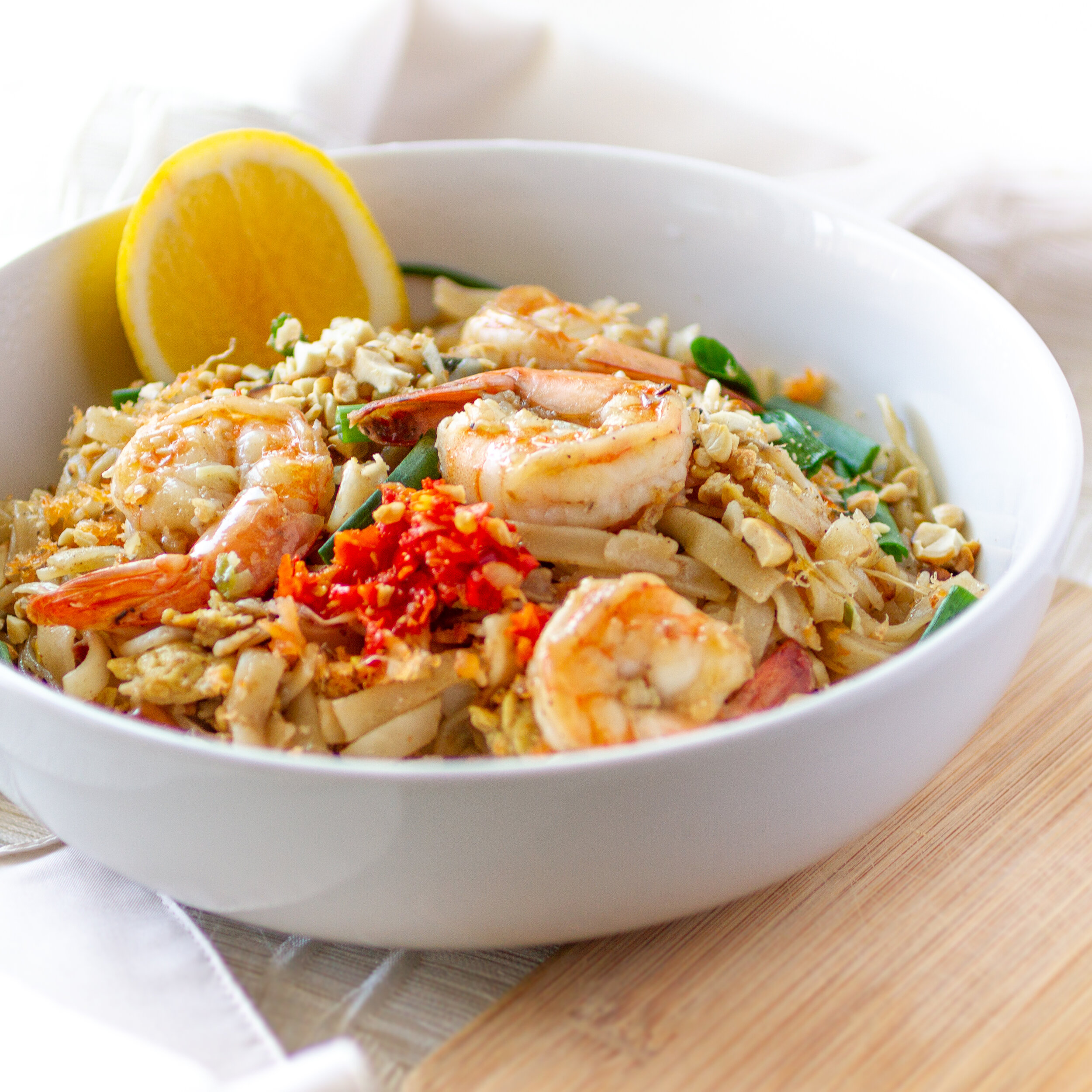 Easy Pad Thai Recipe (Hủ Tiếu / Phở Xào Thái Lan)