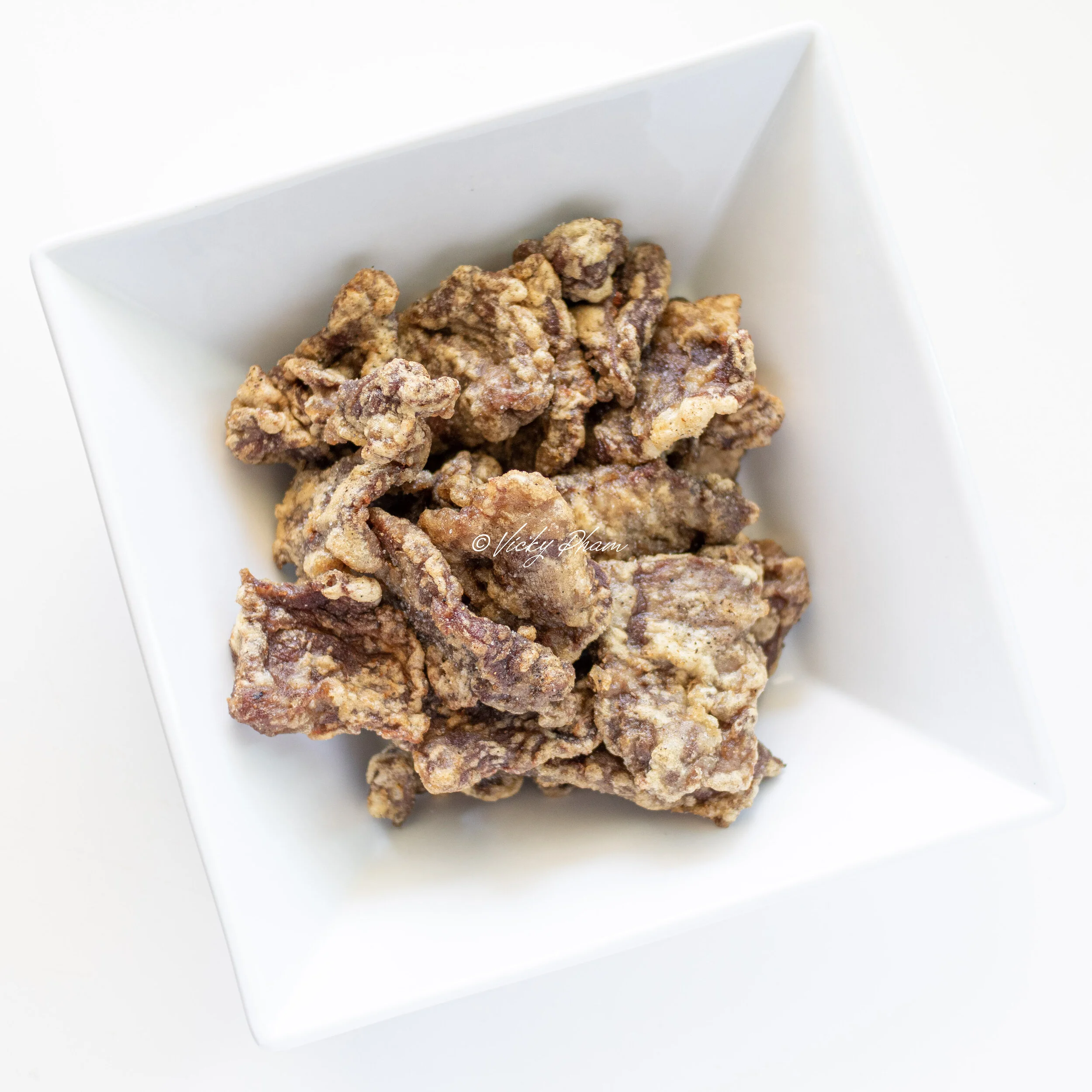 Crispy Salt & Pepper Beef (Thịt Bò Chiên Muối Tiêu) — Vicky Pham