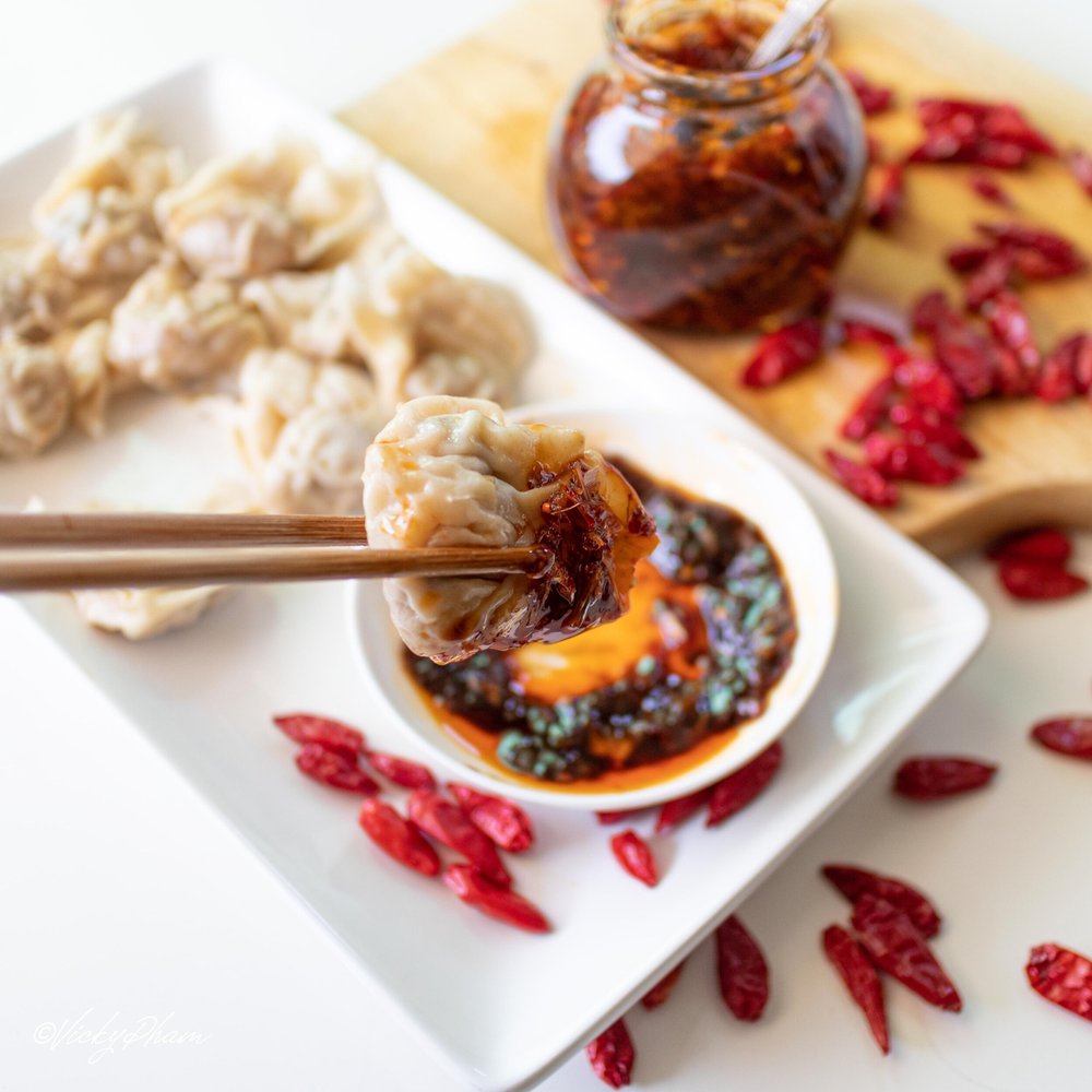 Vietnamese Sate Sauce Chili Oil with Shallots, Garlic & Lemongrass