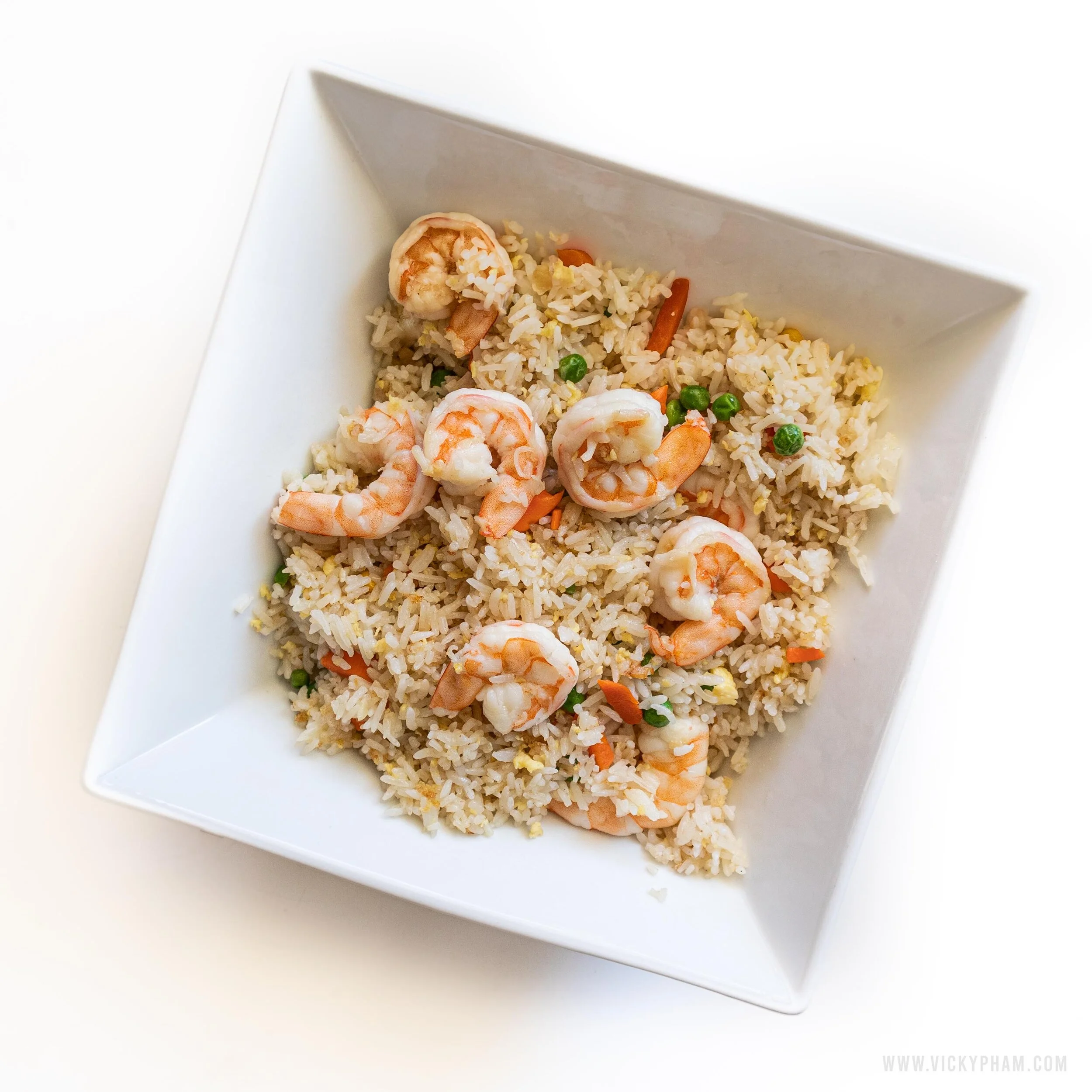 How To Make Delicious Shrimp Fried Rice Cơm Chien Tom Vicky Pham