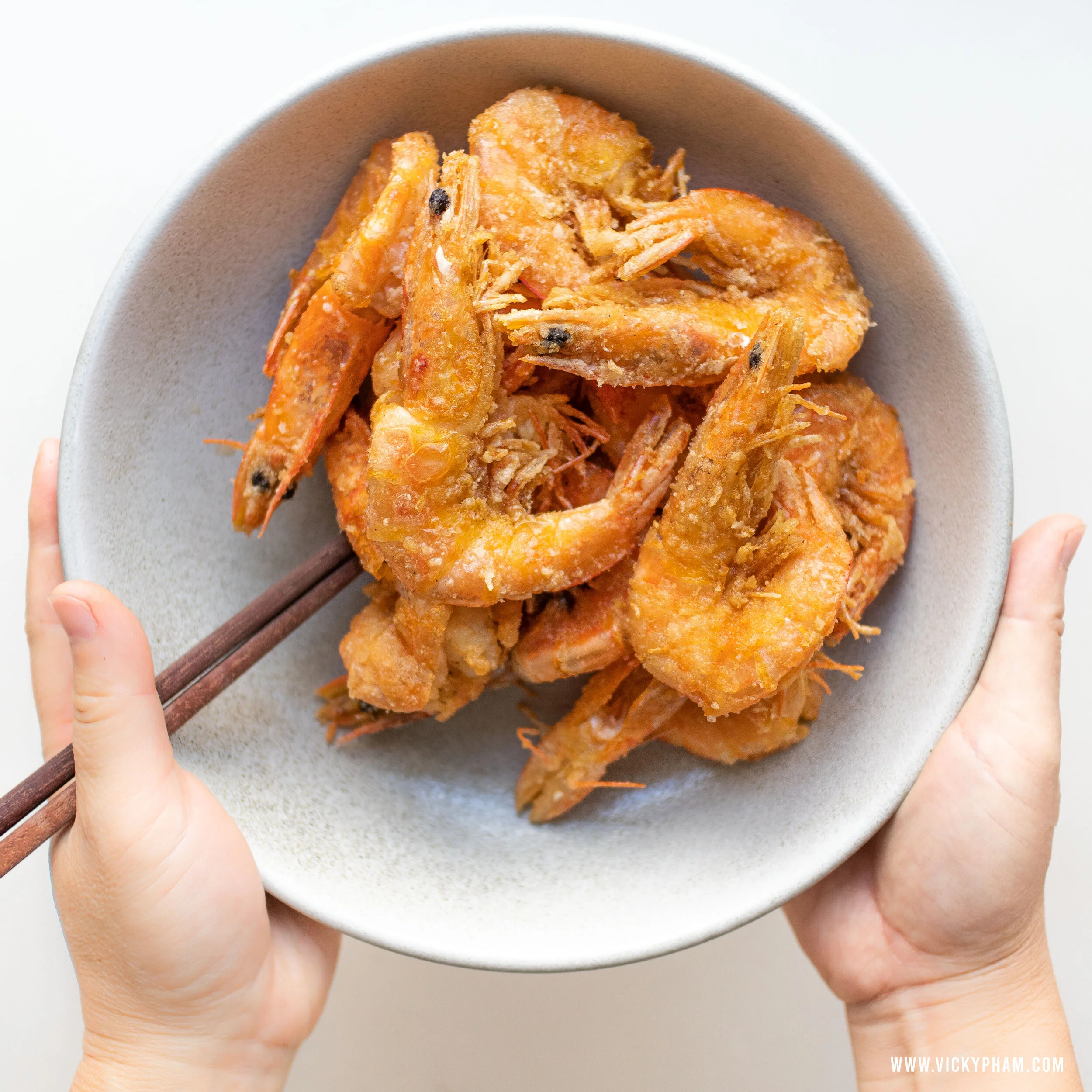 Vietnamese Crispy Salt and Pepper Shrimp with Five Spice (Tôm Rang Muối ...