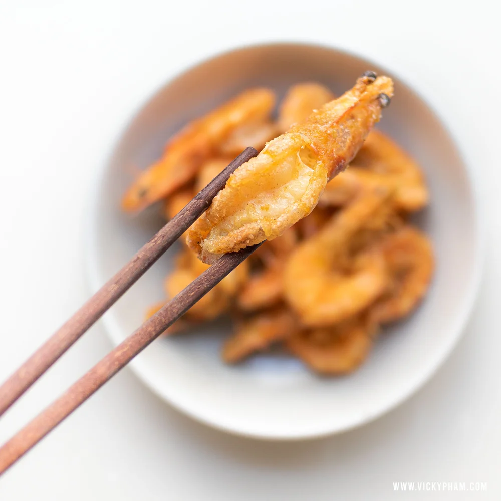 Crispy Salt & Pepper Shrimp (Tôm Chiên Muối Tiêu)