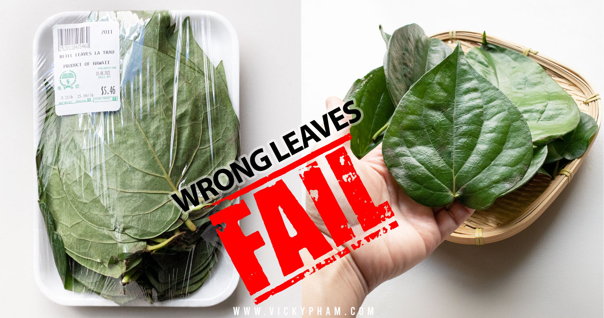 Bò lá lốp Wrong-leaves