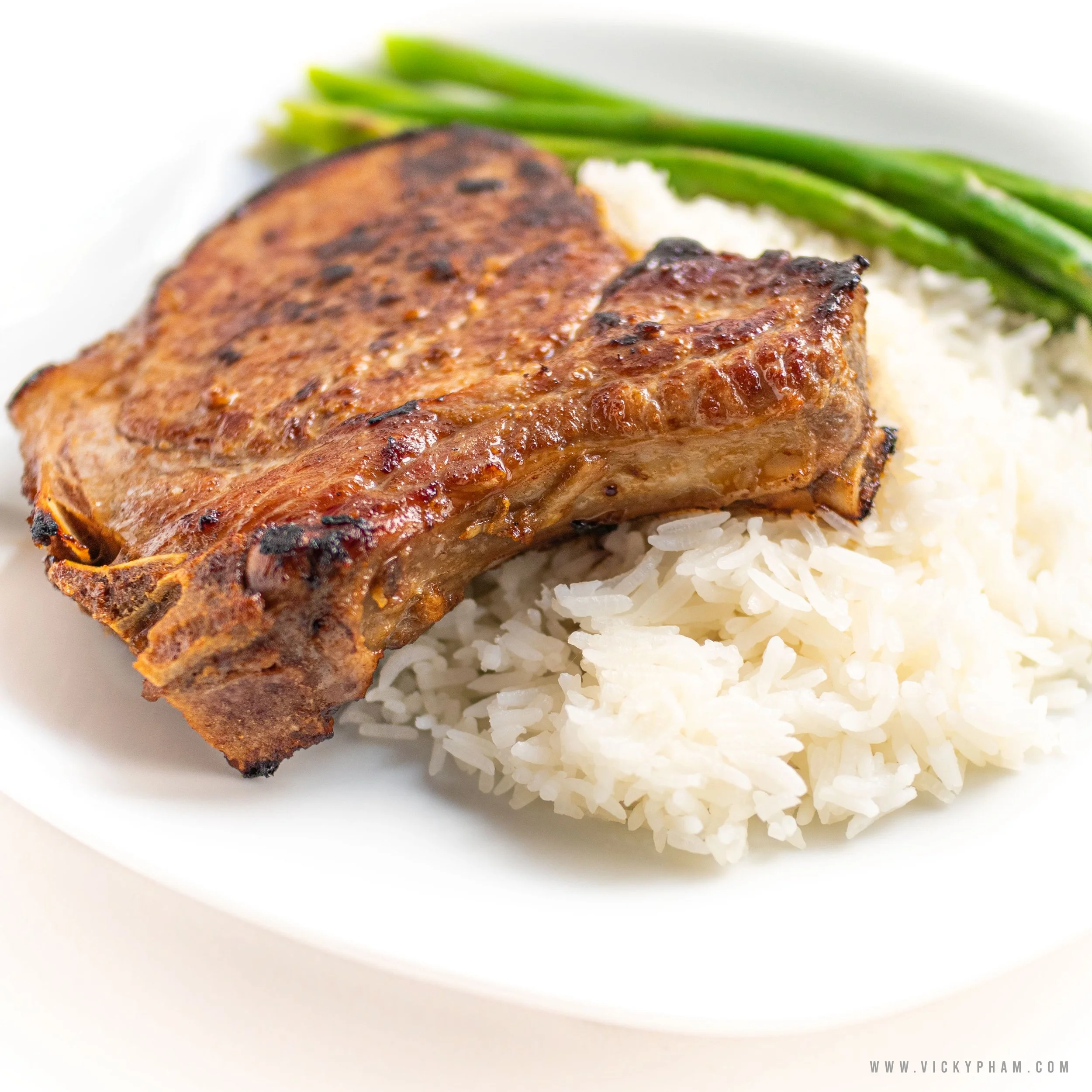 Garlic &amp; Soy Oven-Roasted Pork Chops (Guaranteed Moist &amp; Tender)