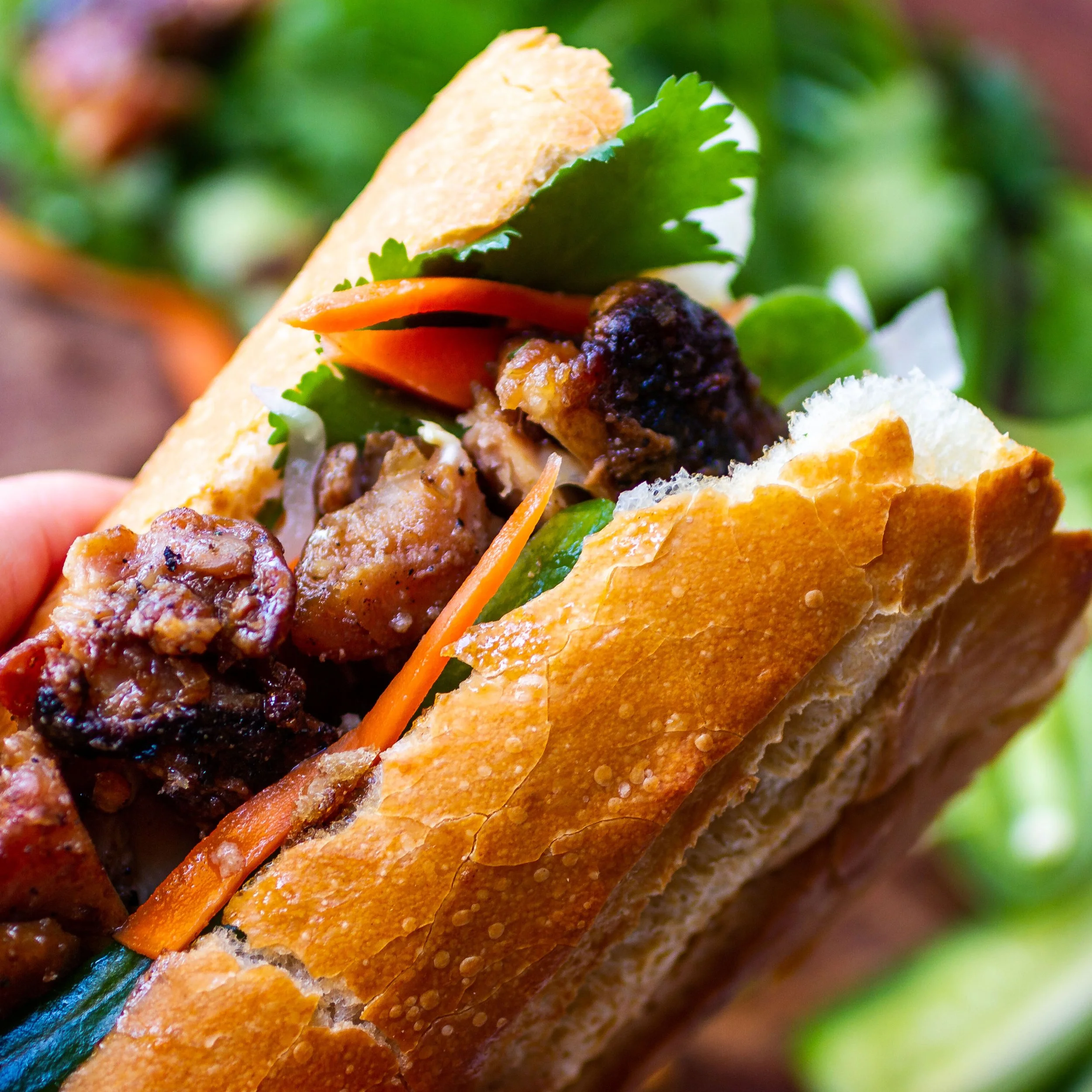 Savory Vietnamese banh mi from Bac's Banh Mi & Cafe