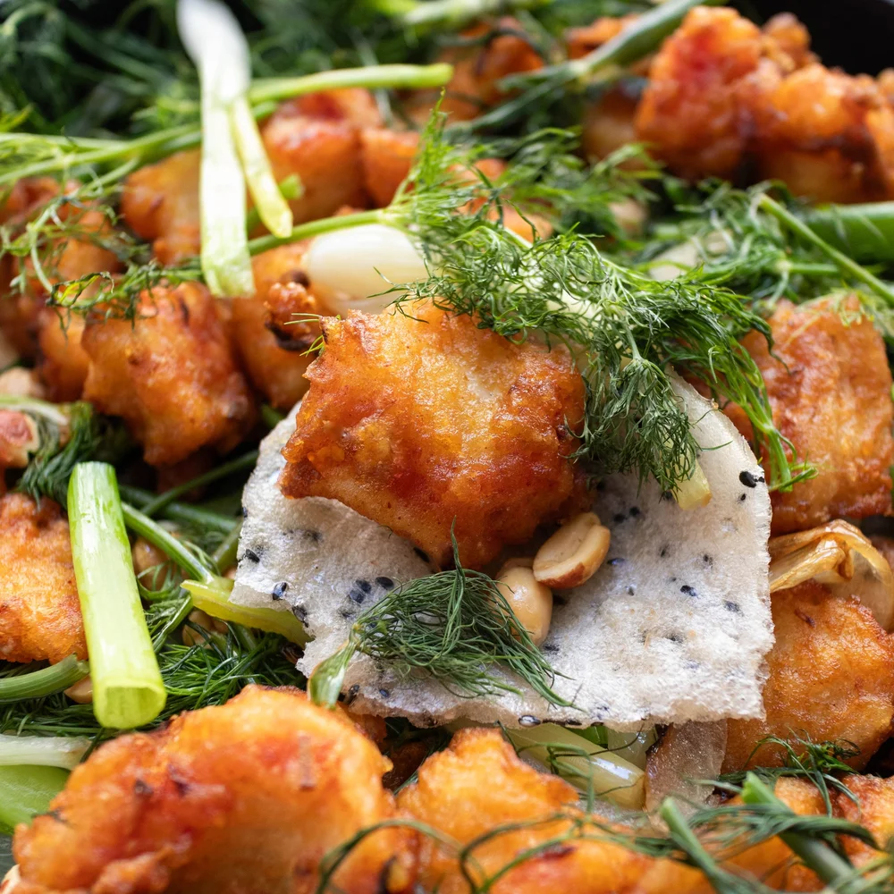 Hanoi Fried Fish with Turmeric and Dill (Chả Cá Lã Vọng) — Vicky Pham