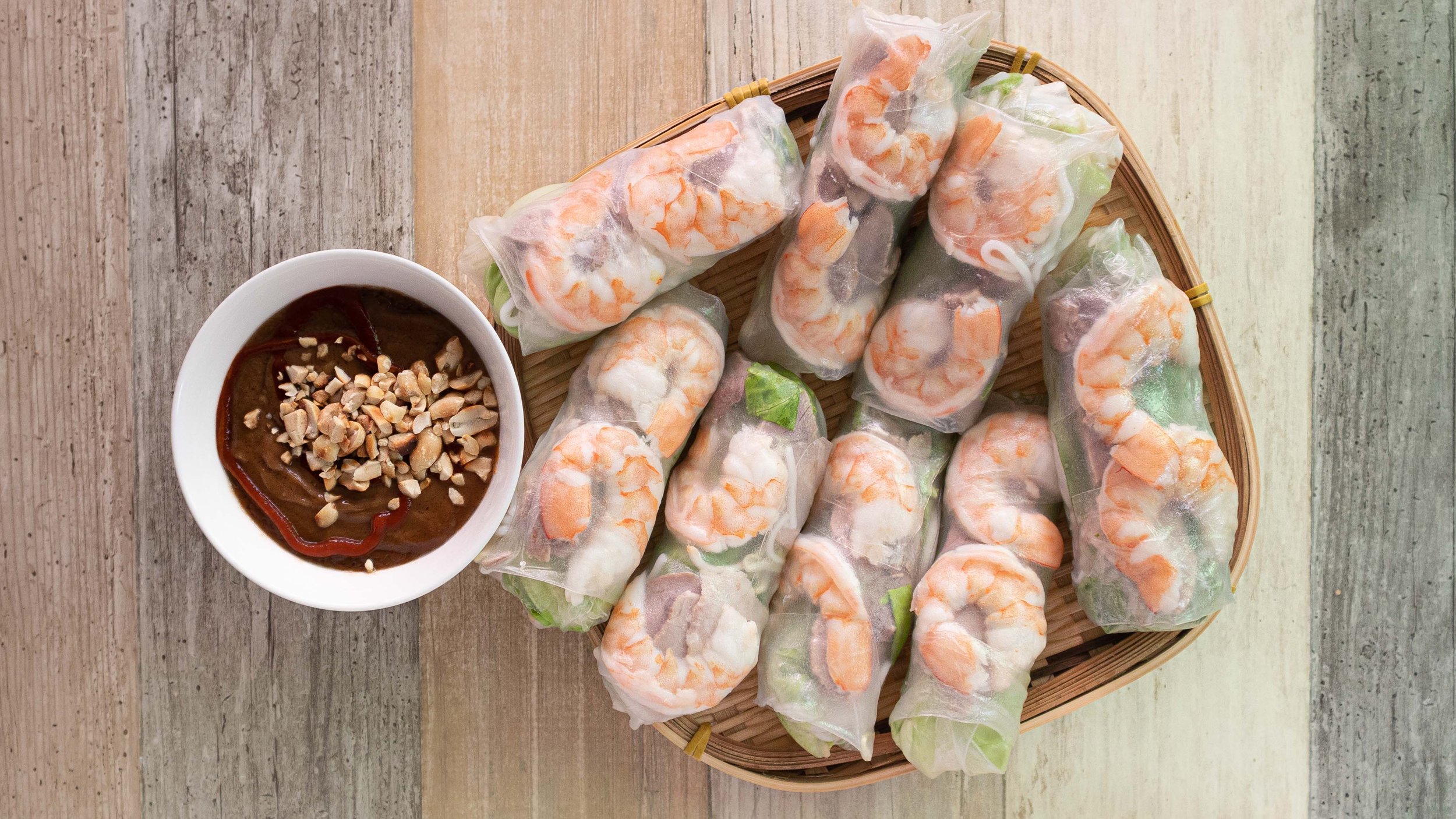 Vietnamese Spring Rolls with Pork & Shrimp (Gỏi Cuốn Tôm Thịt) — Vicky Pham