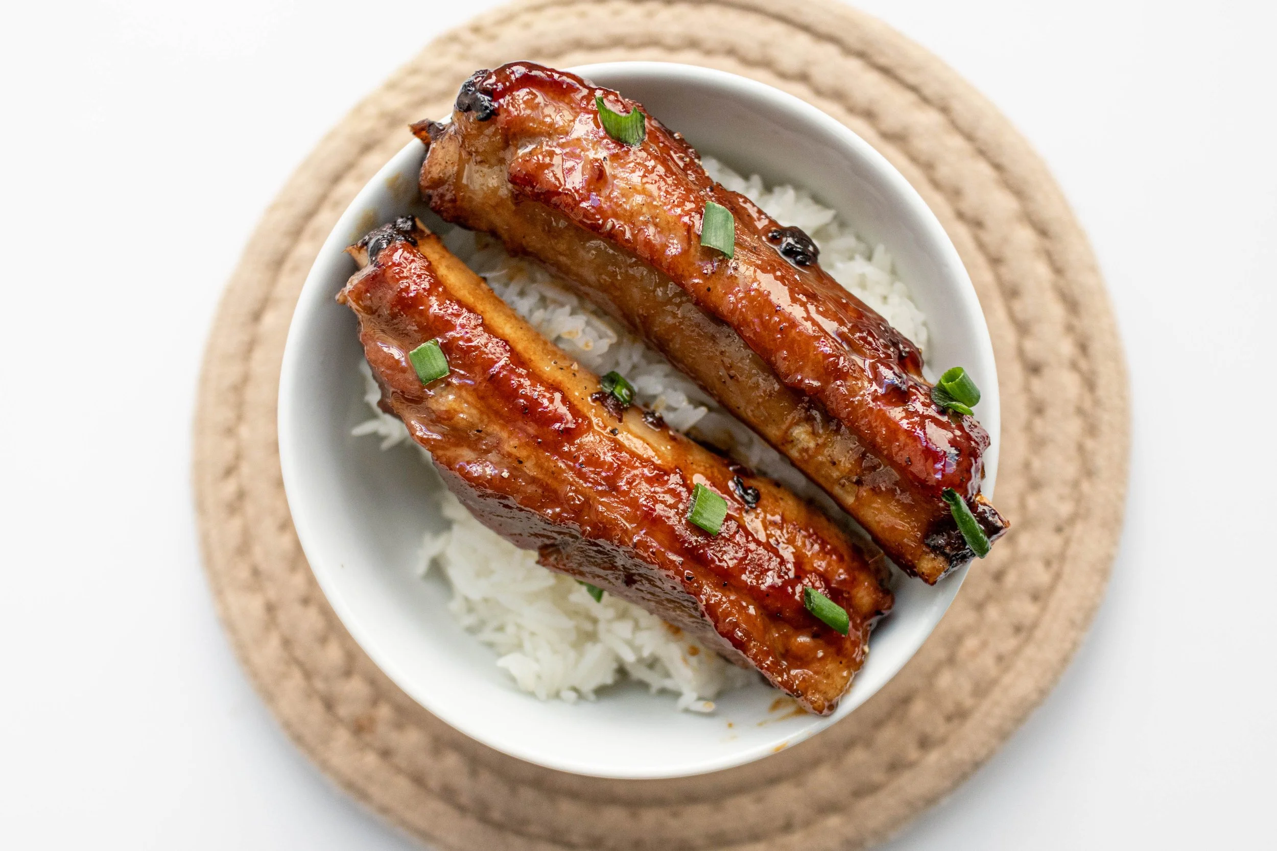 Lazy PanFried Lemongrass Pork Ribs with Sweet & Savory Glaze — Vicky Pham