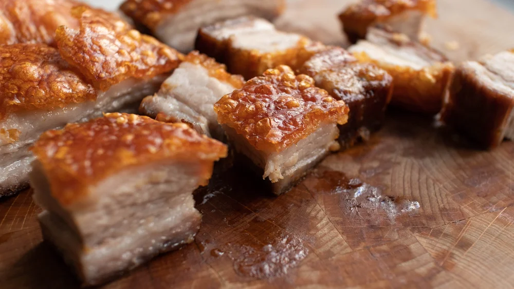 Crispy Roast Pork Belly with Air Fryer (Thịt Heo Quay)