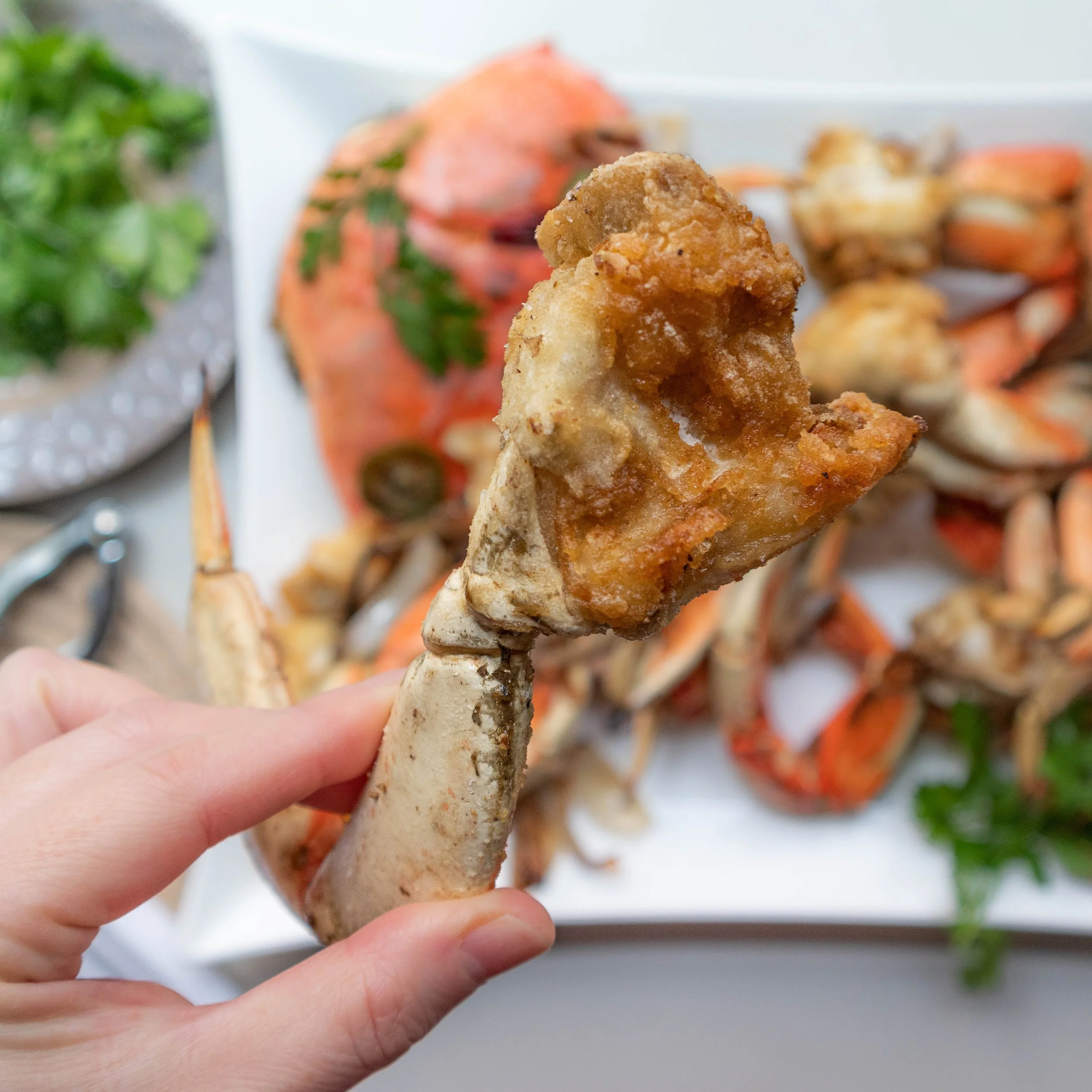 Vietnamese Salt & Pepper Crab (Cua Rang Muoi Tieu) — Vicky Pham