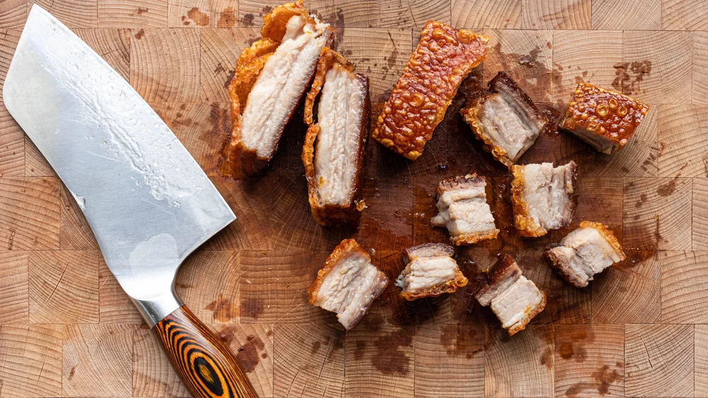 Crispy Roast Pork Belly with Air Fryer (Thịt Heo Quay)
