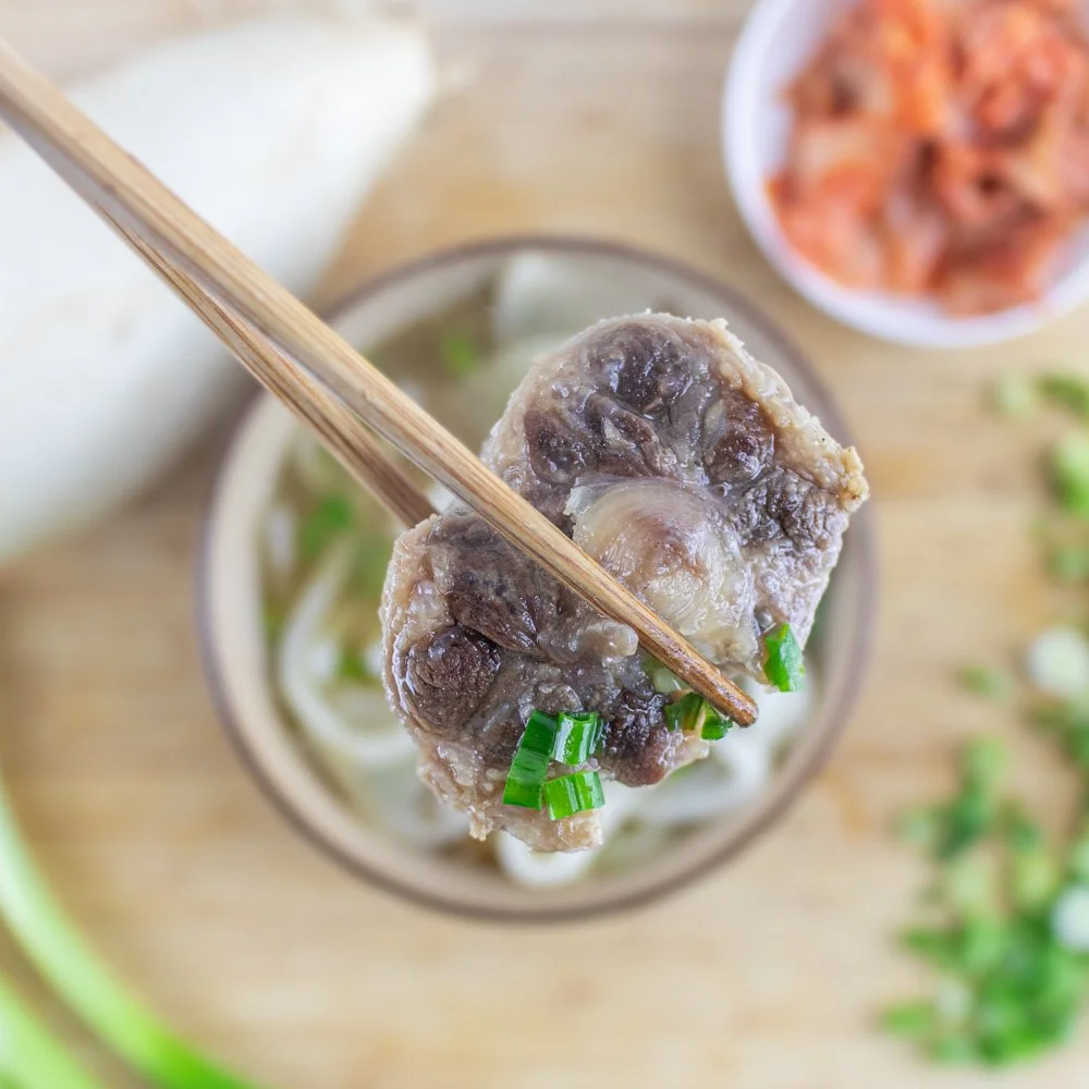 KoreanStyle Easy Oxtail Radish Soup — Vicky Pham