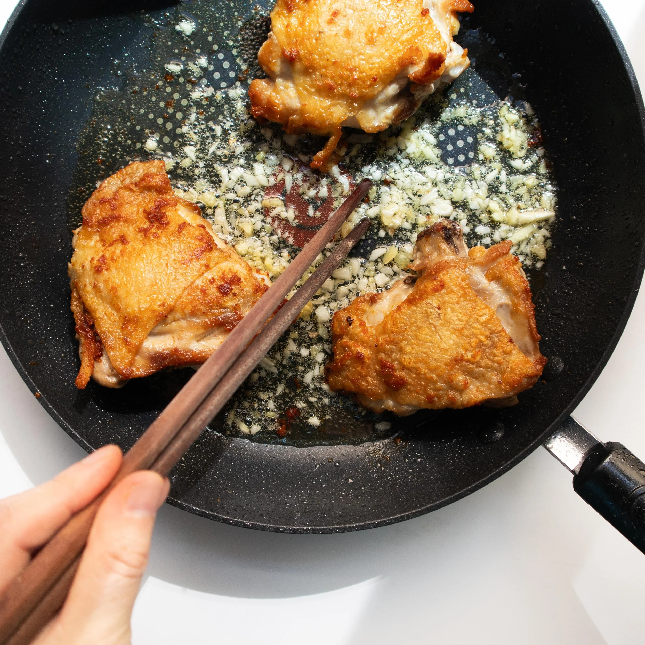 Easy PanFried Soy Sauce Glazed Chicken — Vicky Pham