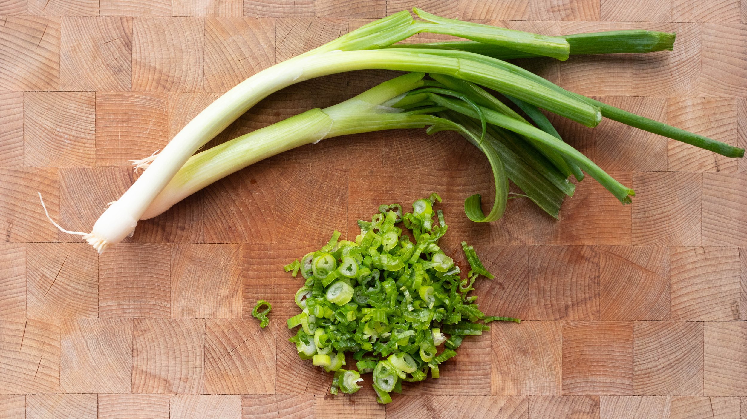 sliced green onion