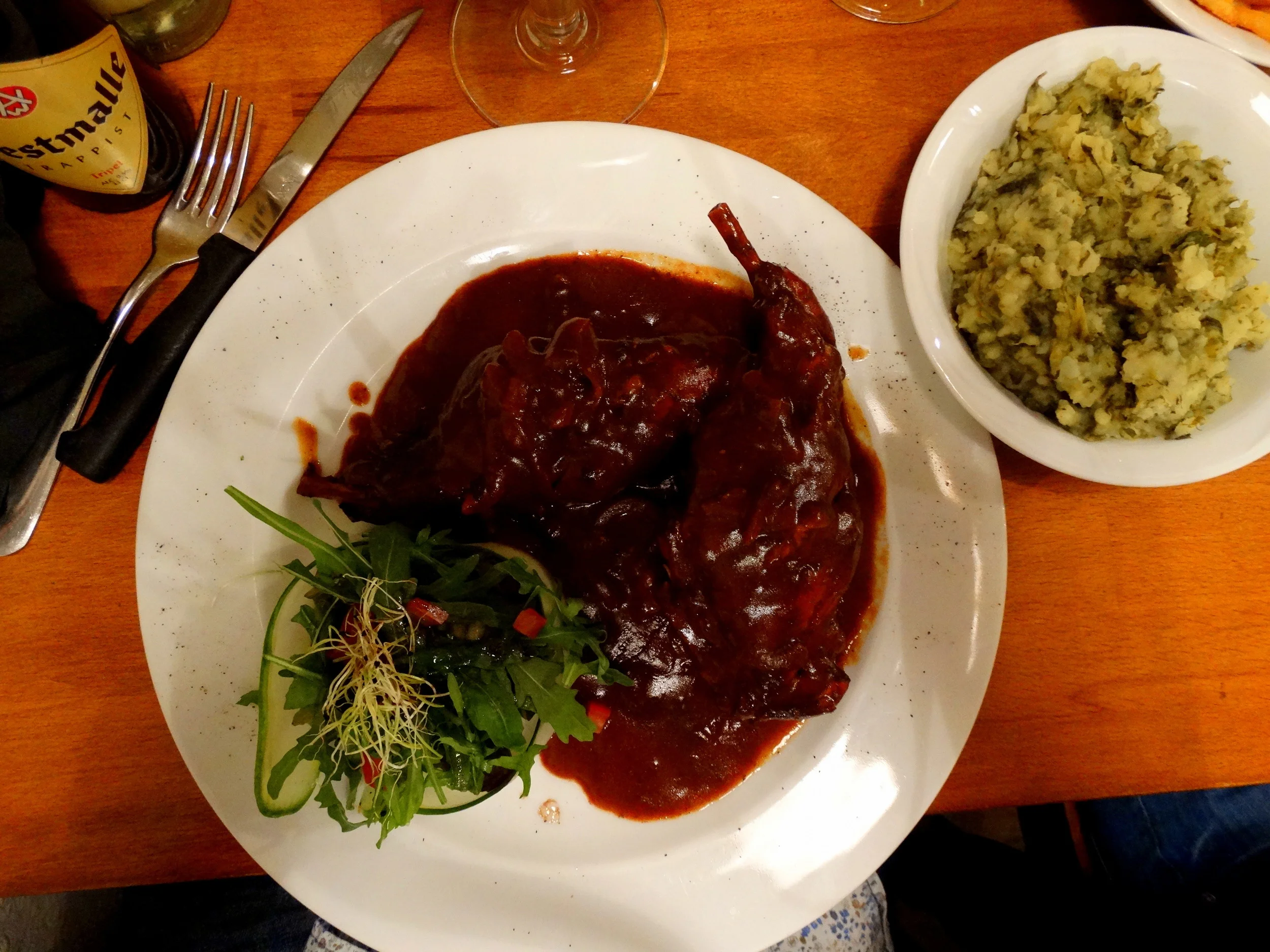 Lapin a la Kriek