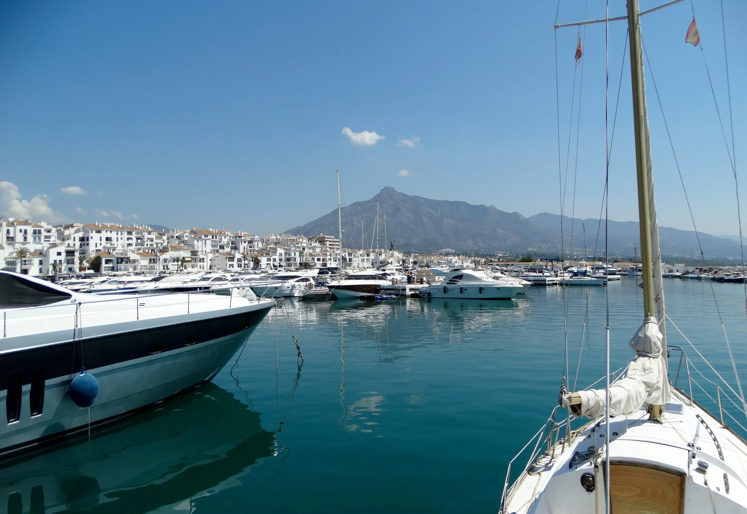 Puerto Banus' pleasure boats