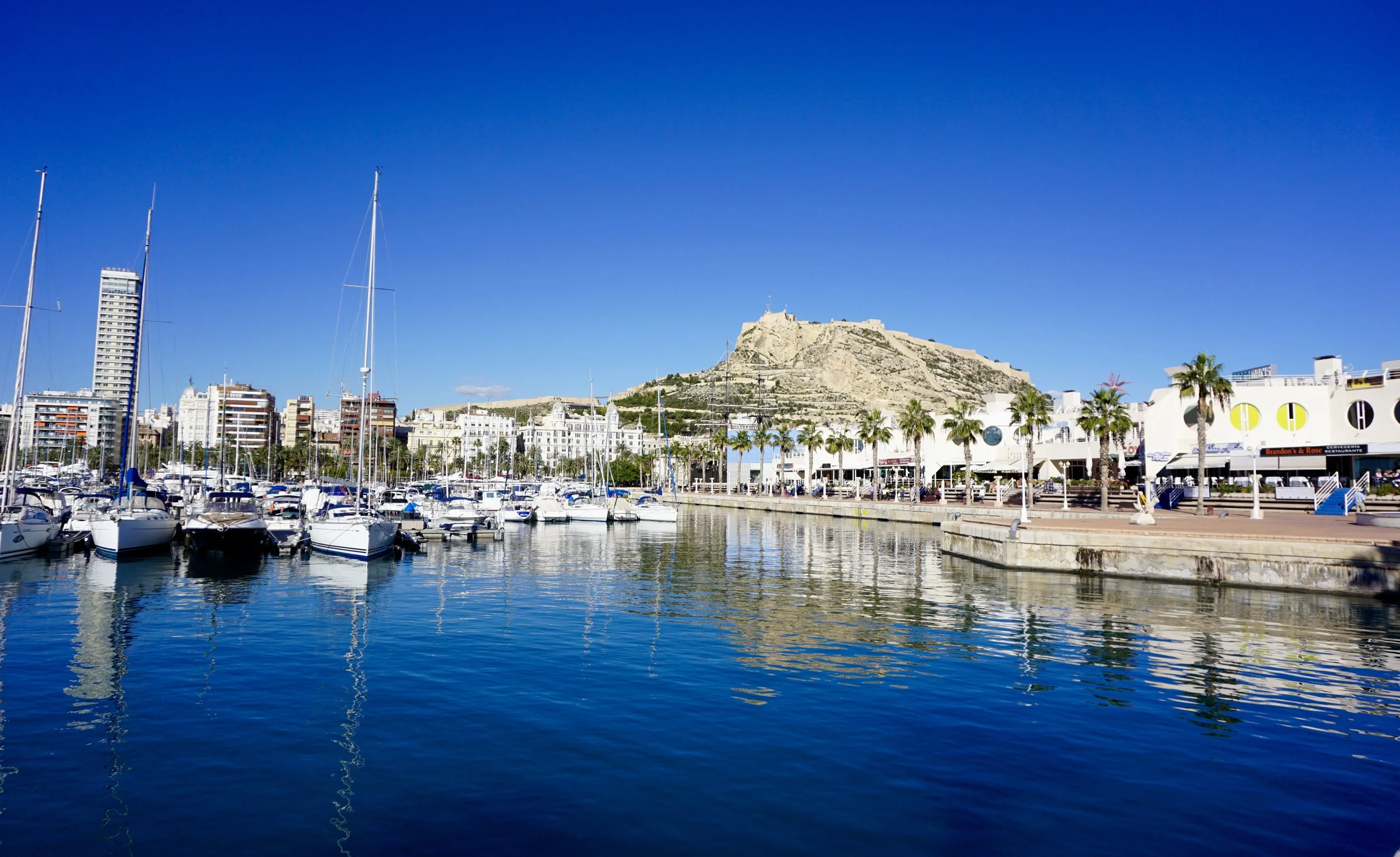Alicante skyline