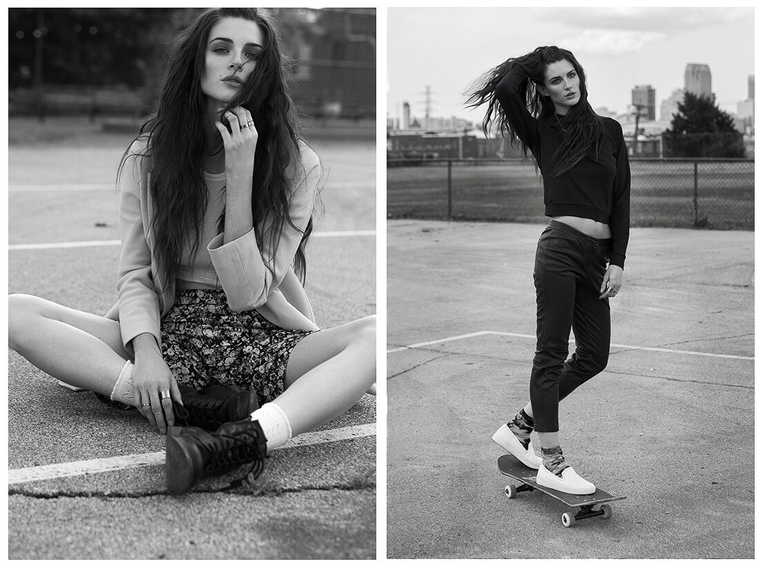 editorial Fashion photography by Elizabeth Wiseman of Knoxville Tennessee fashion and commercial studio photographers