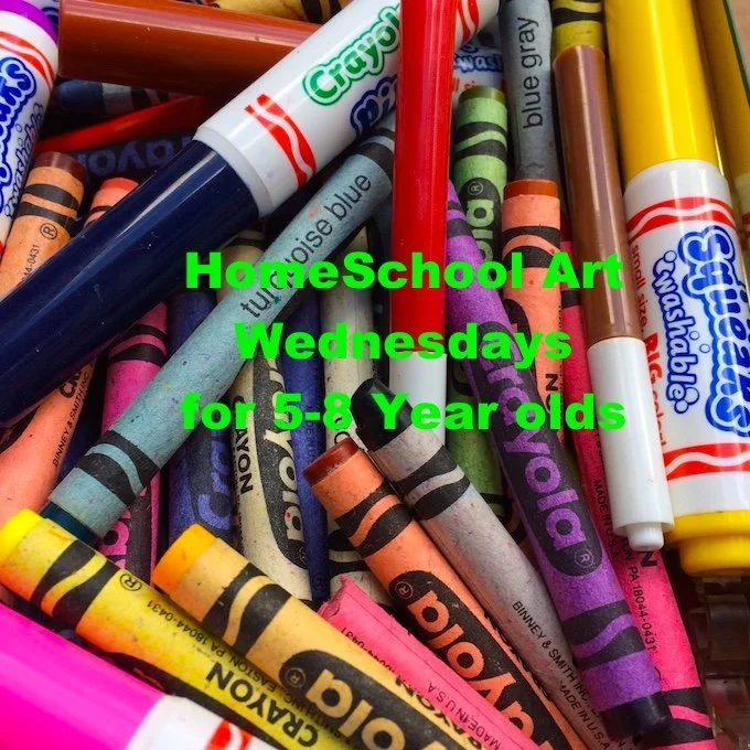 Home School Art for 5-8 Year Olds