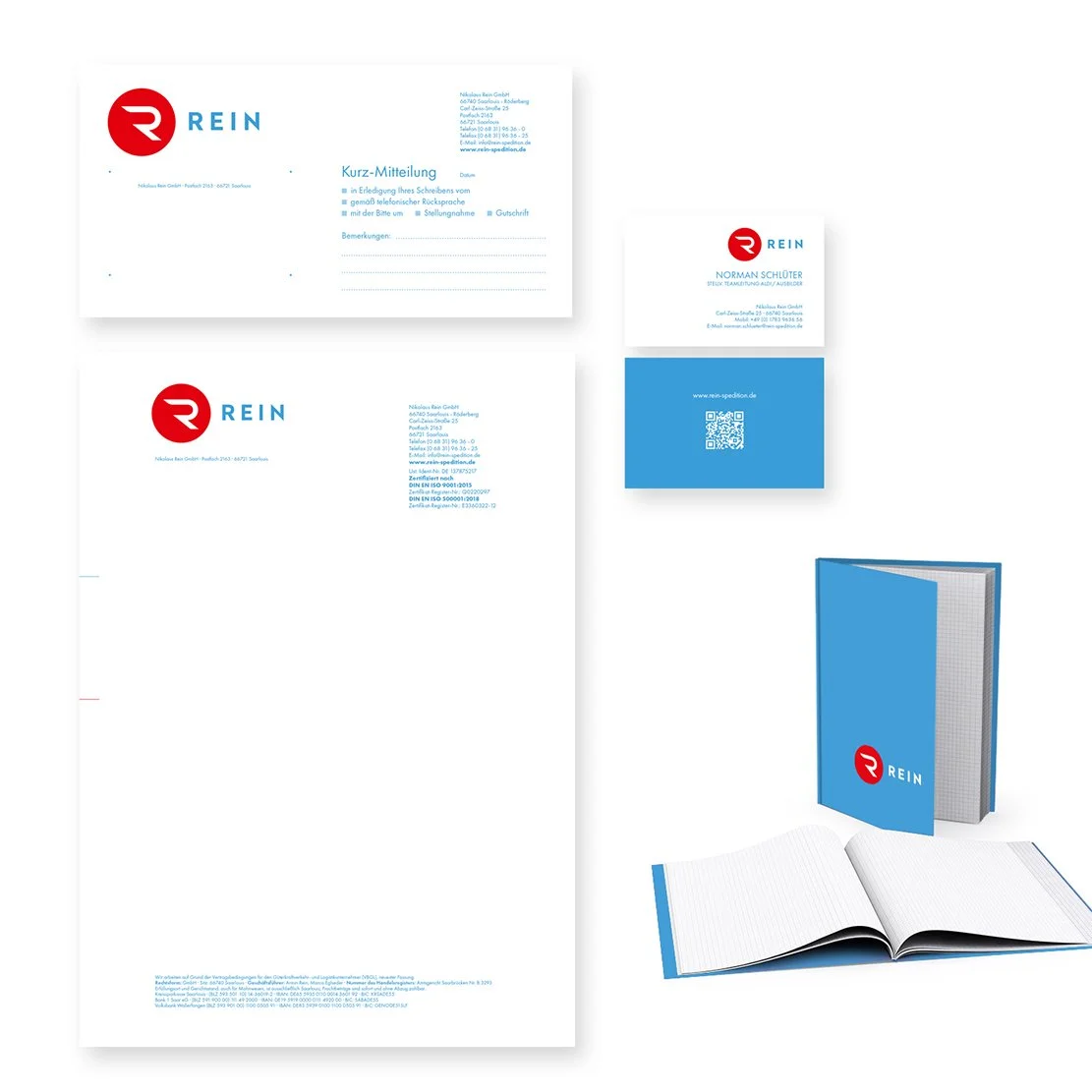 Geschäftspapiere Nikolaus Rein GmbH
