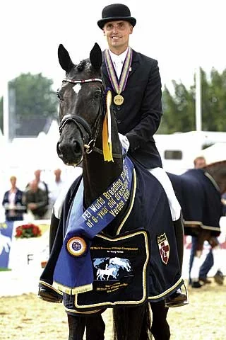 Världsmästaren Uno Donna Unique e Blue Hors Don Schufro