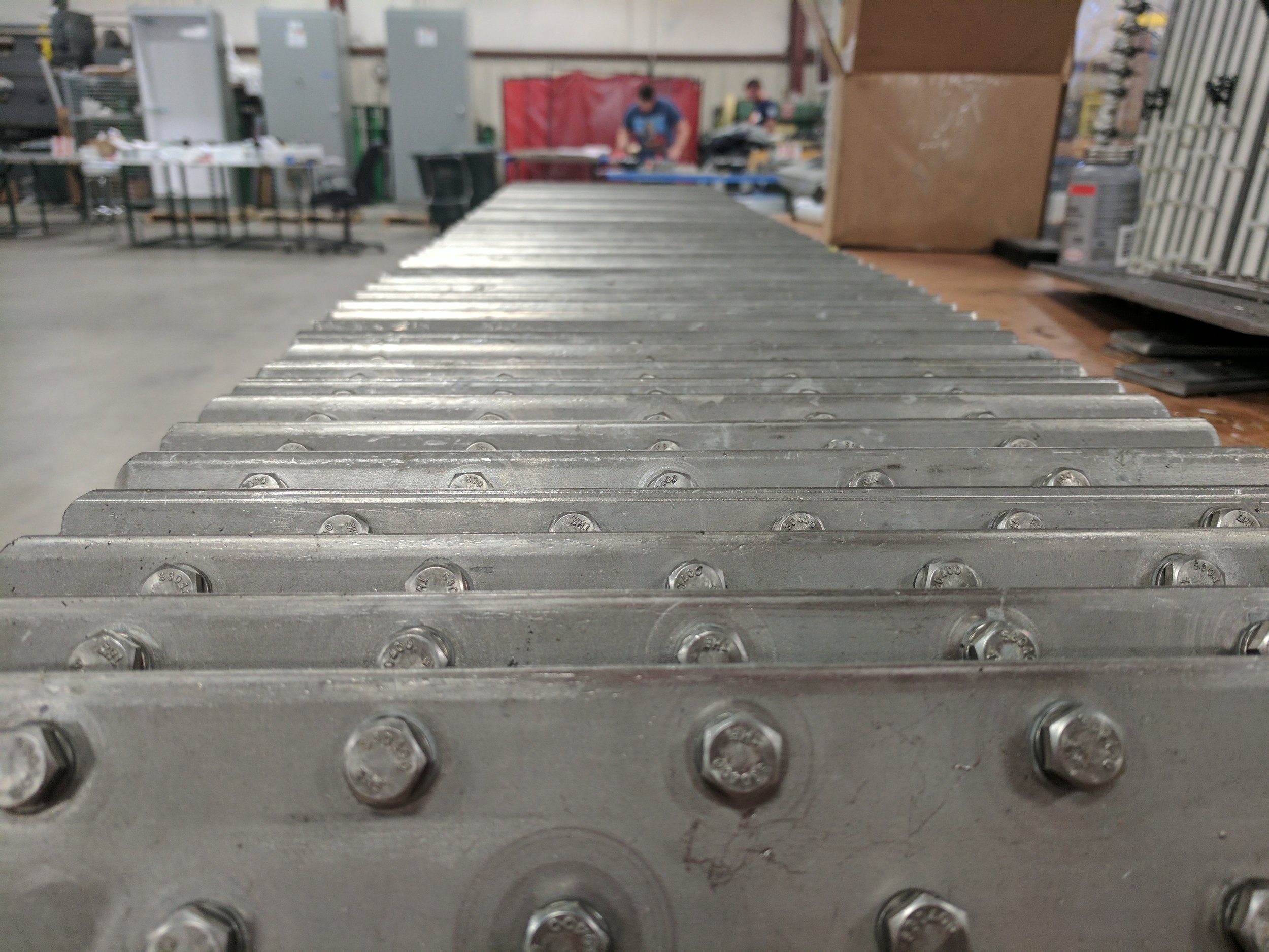 Stainless steel ground bars