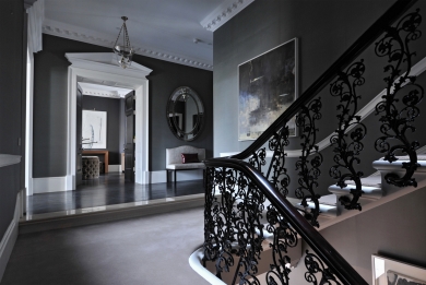 Regency Townhouse, Regent's Park, London. Home to a very early Wharton!