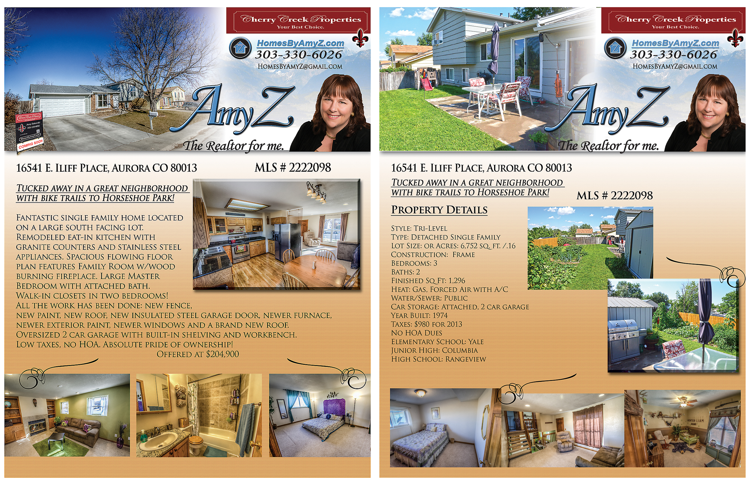 Double Sided 8.5x11 Flyer Design $50