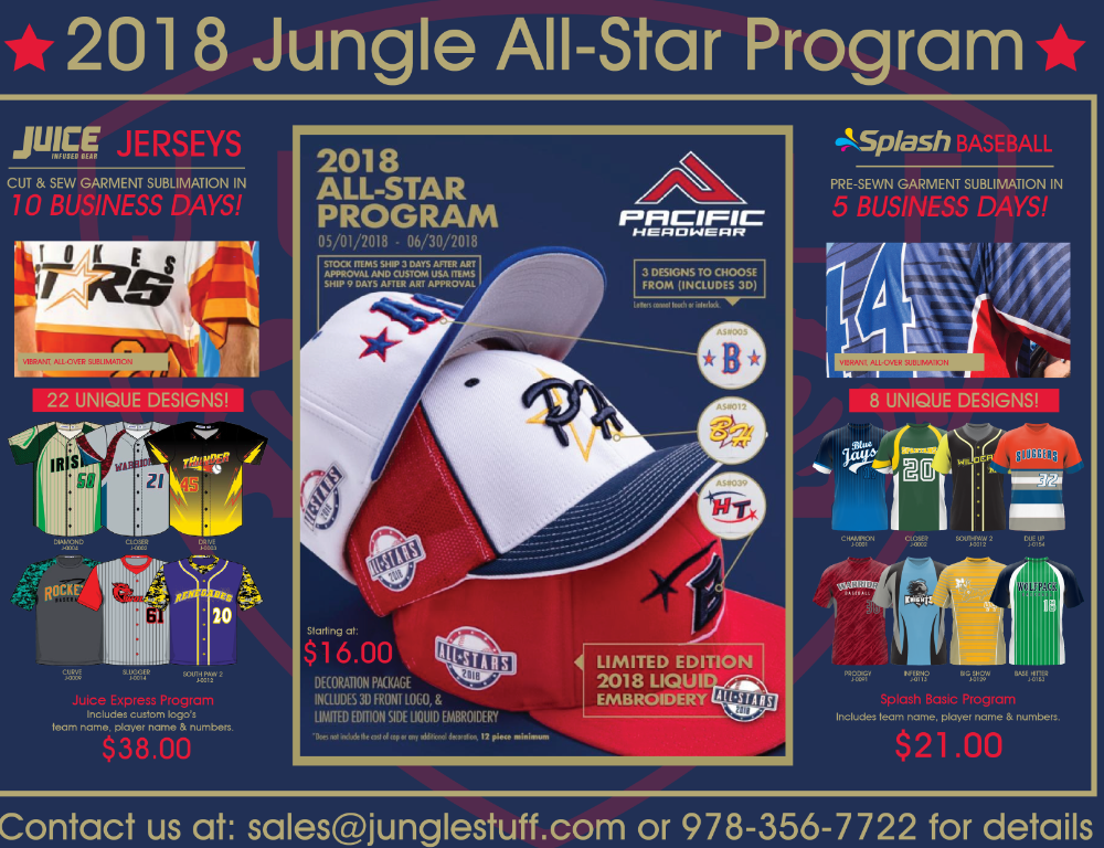 League Stars Program.pdf *NEW* Little League All-Star Program — Jungle, Inc. | Screen Printing ...