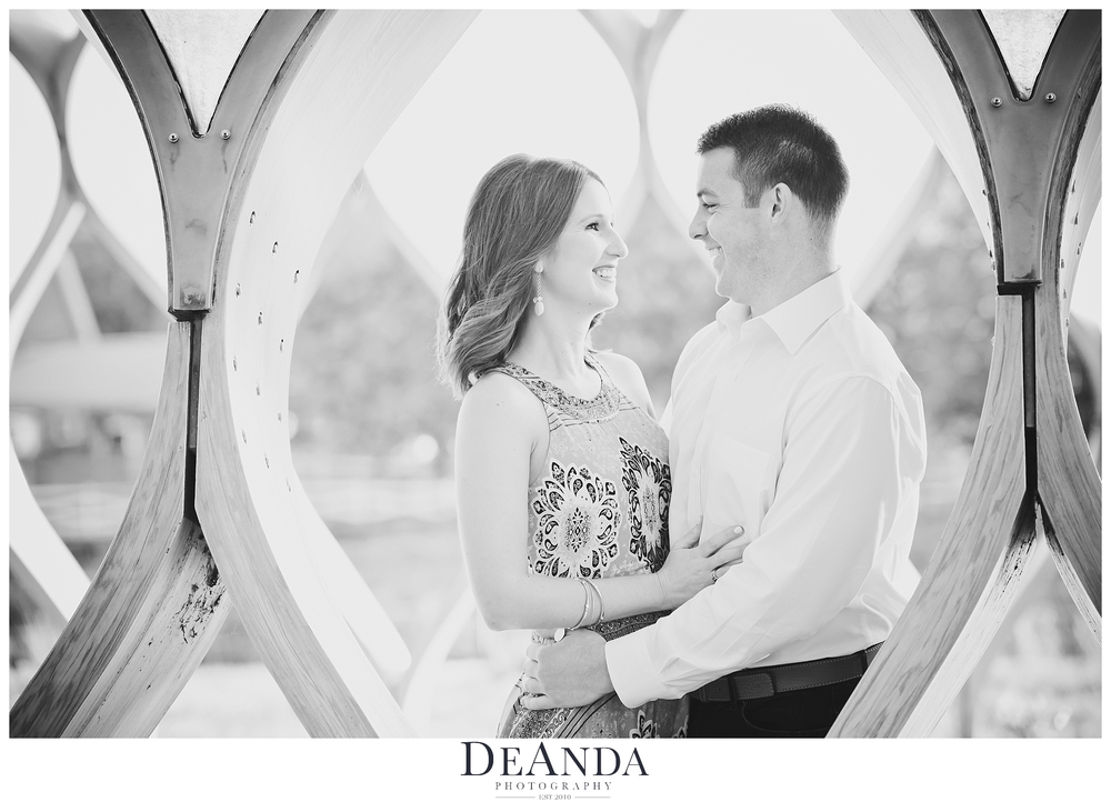 South Pond Engagement Photo