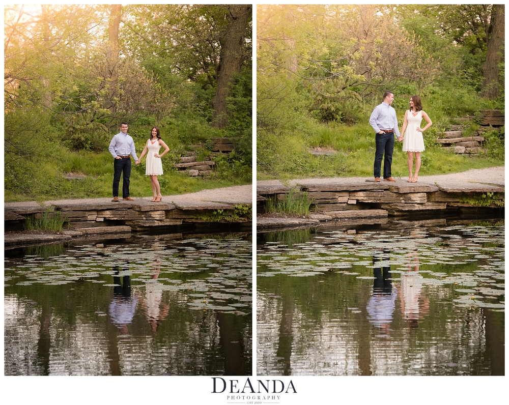 South Pond Engagement Photo