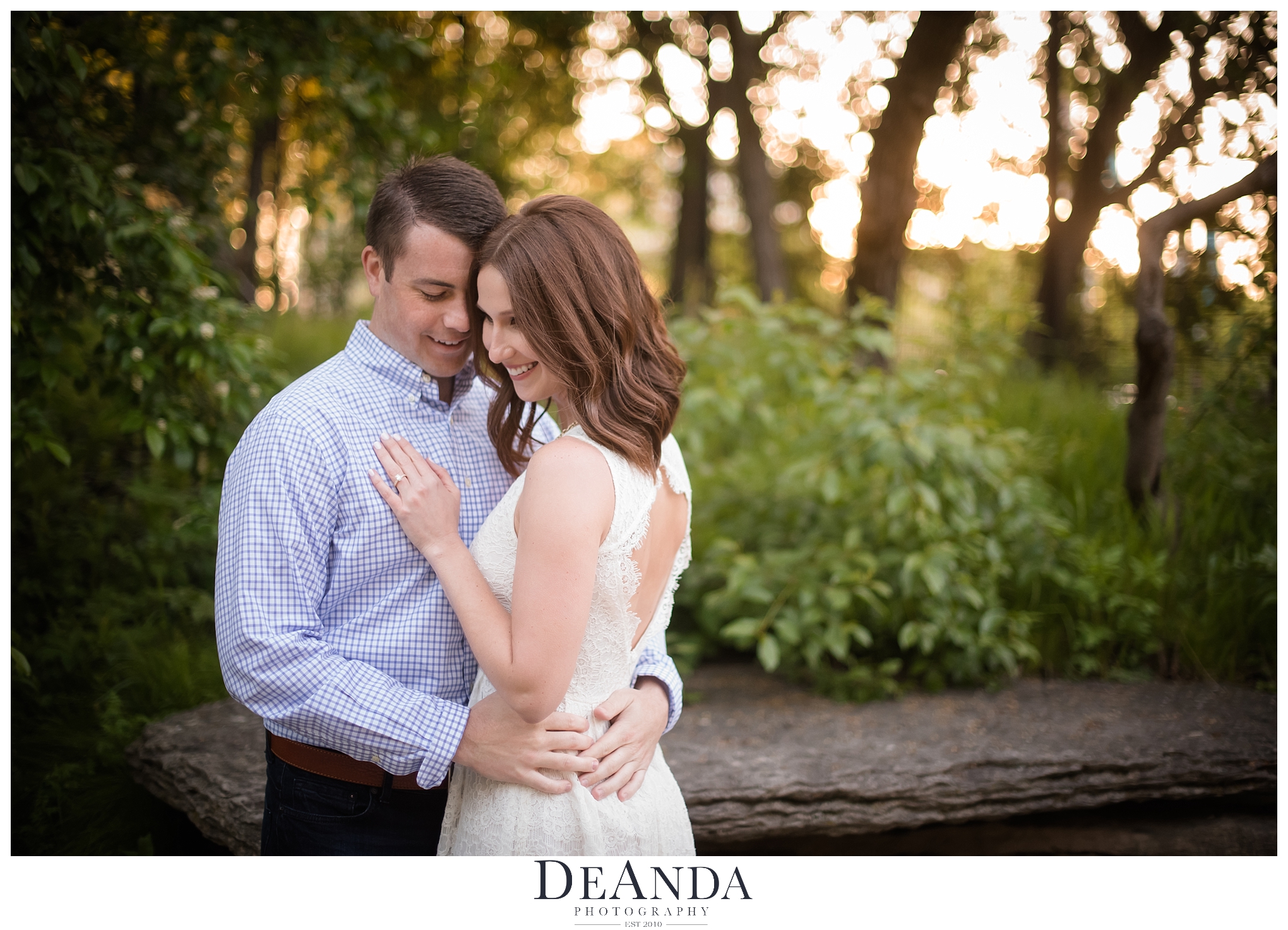 South Pond Engagement Photo