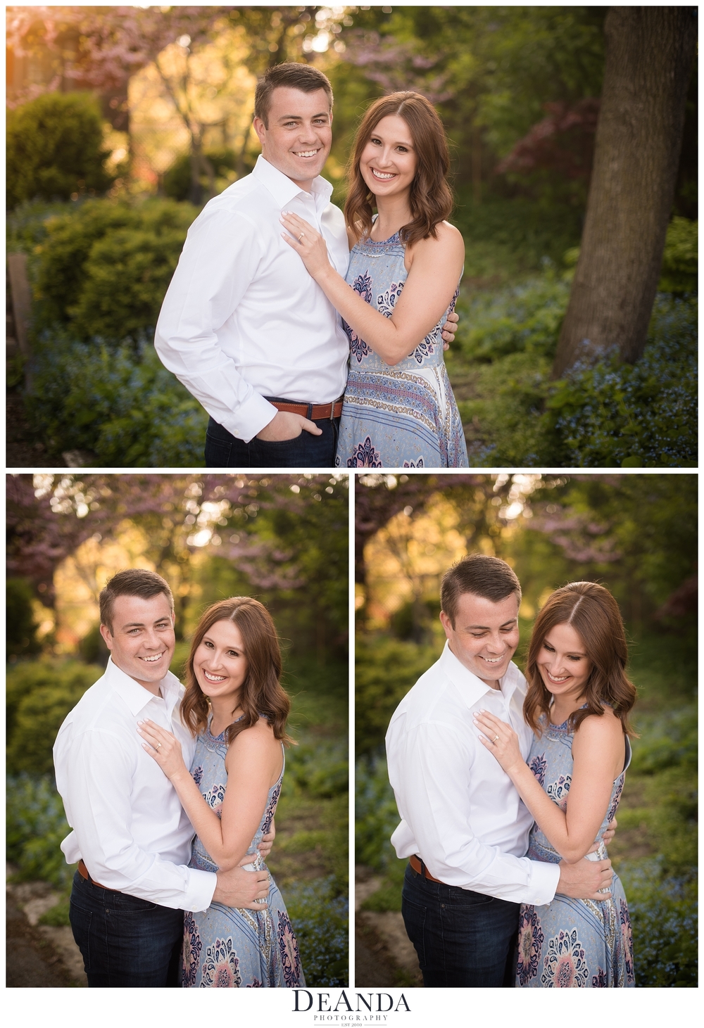 South Pond Engagement Photo