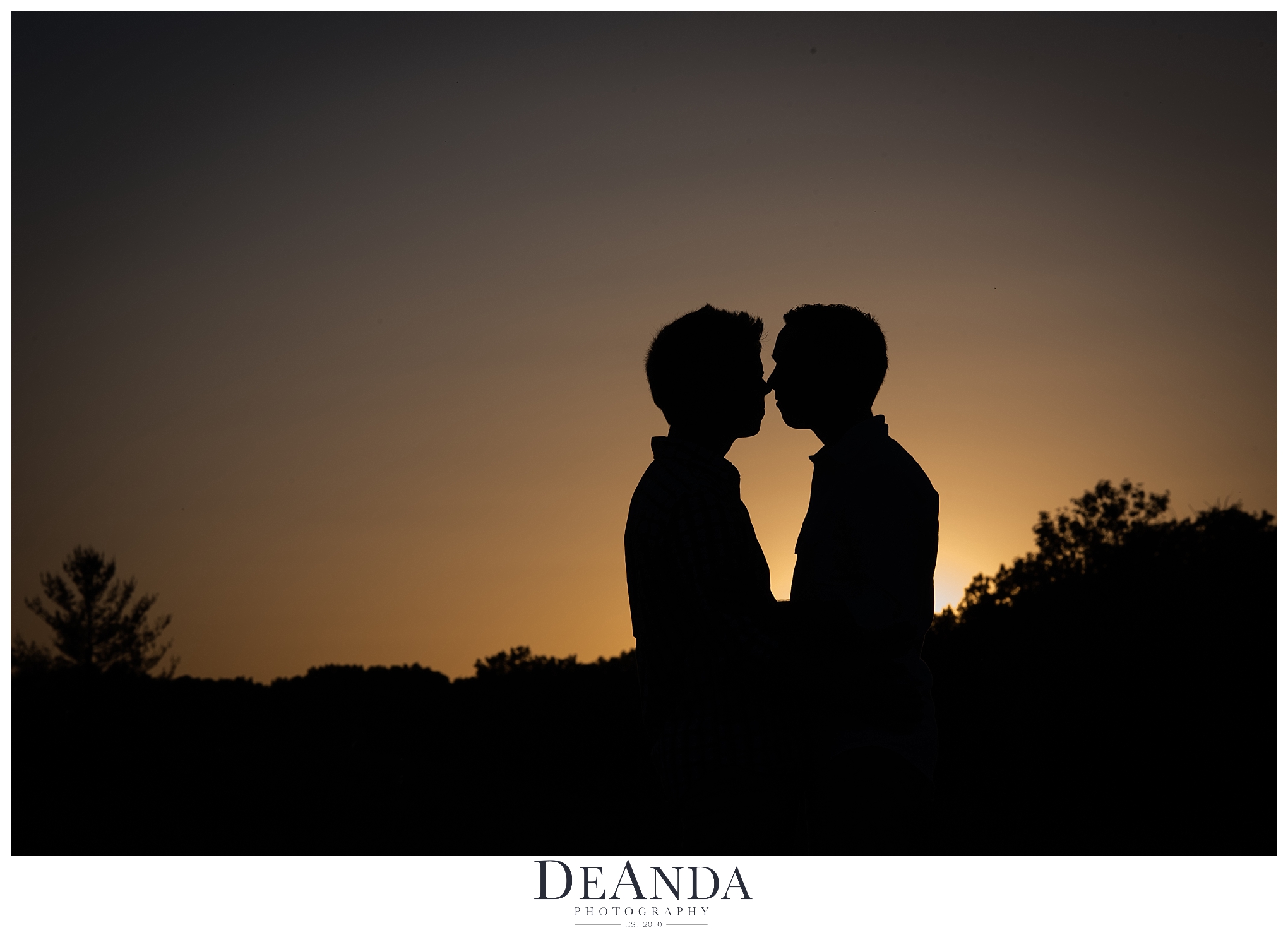 same sex engagement photo