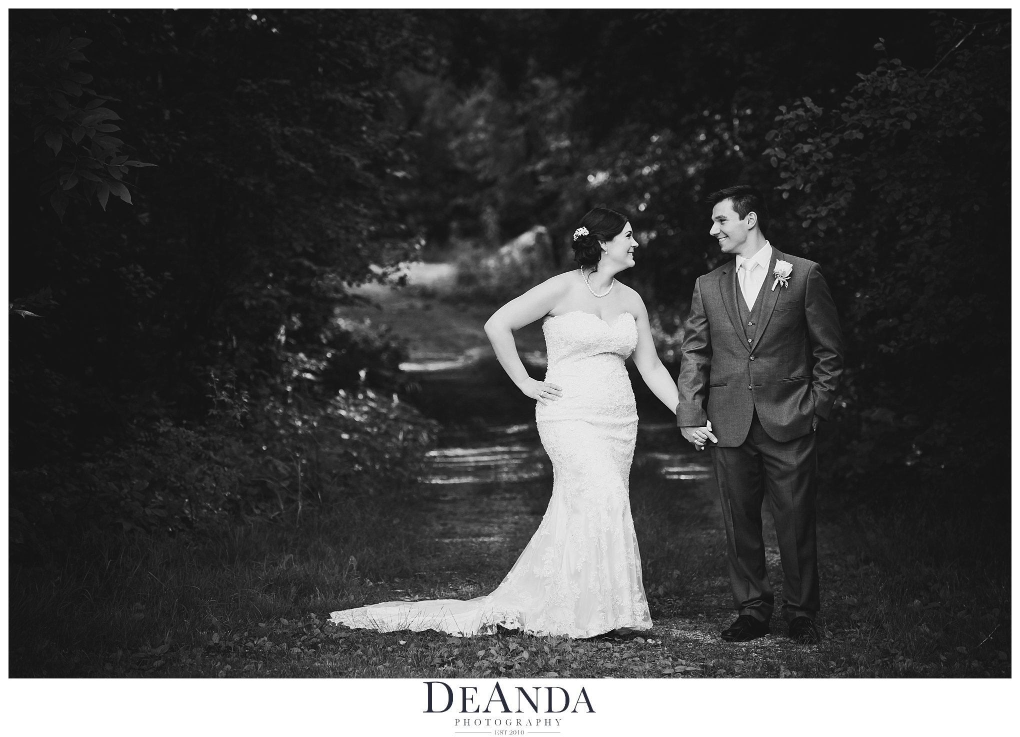 oak brook bath and tennis club wedding couple