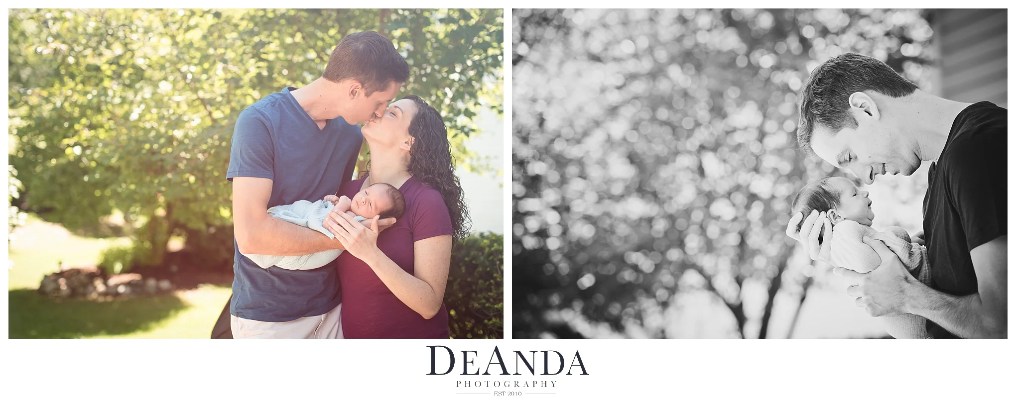 Lifestyle Newborn Family Image