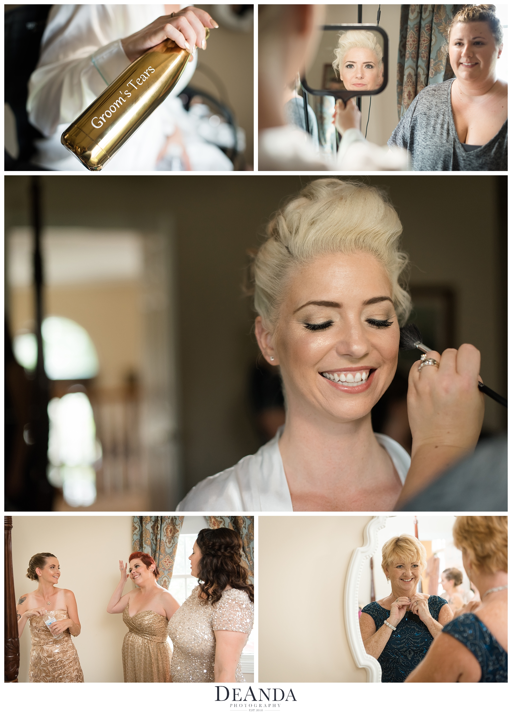 Bride Getting Ready