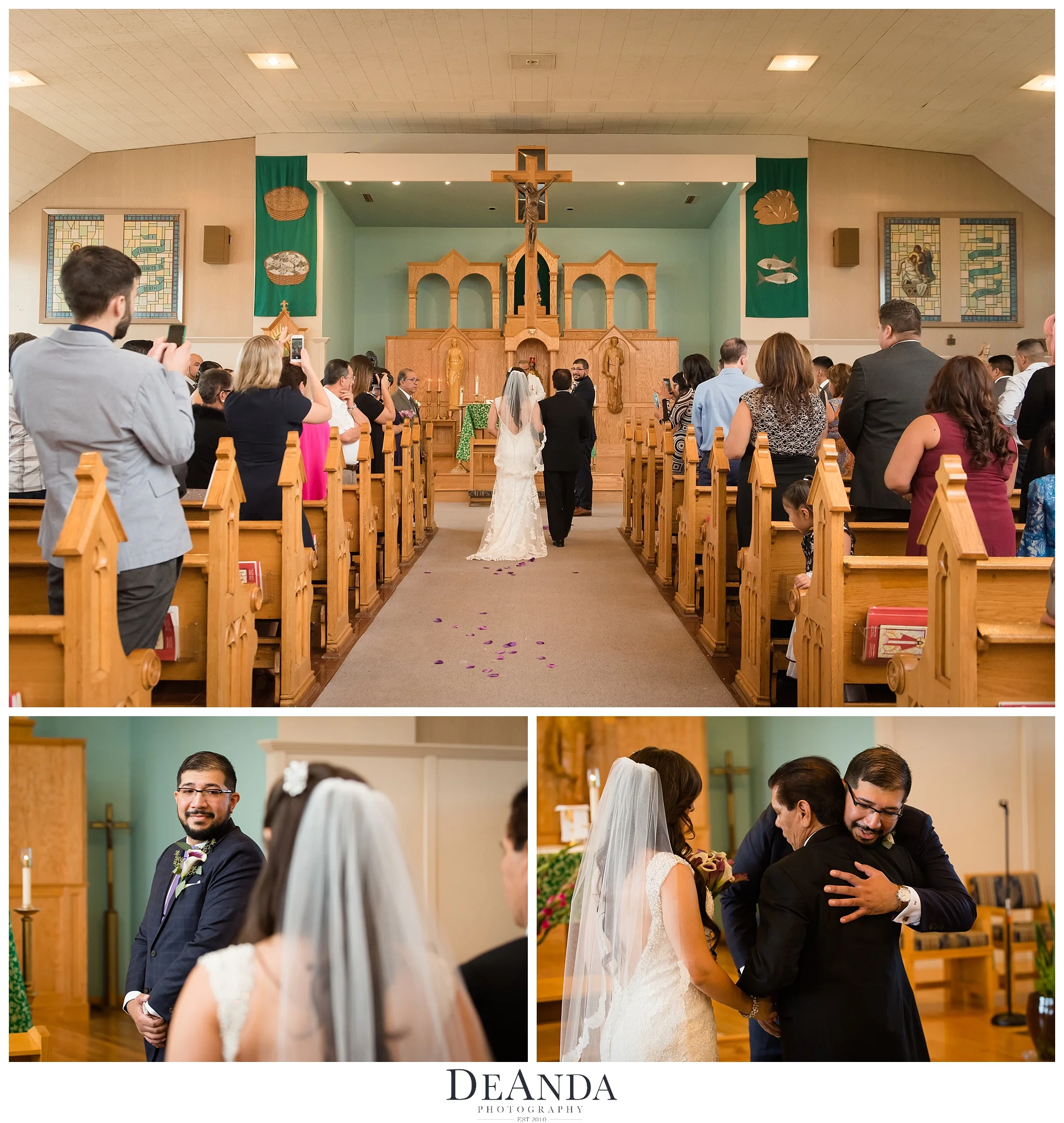 our lady of charity wedding images
