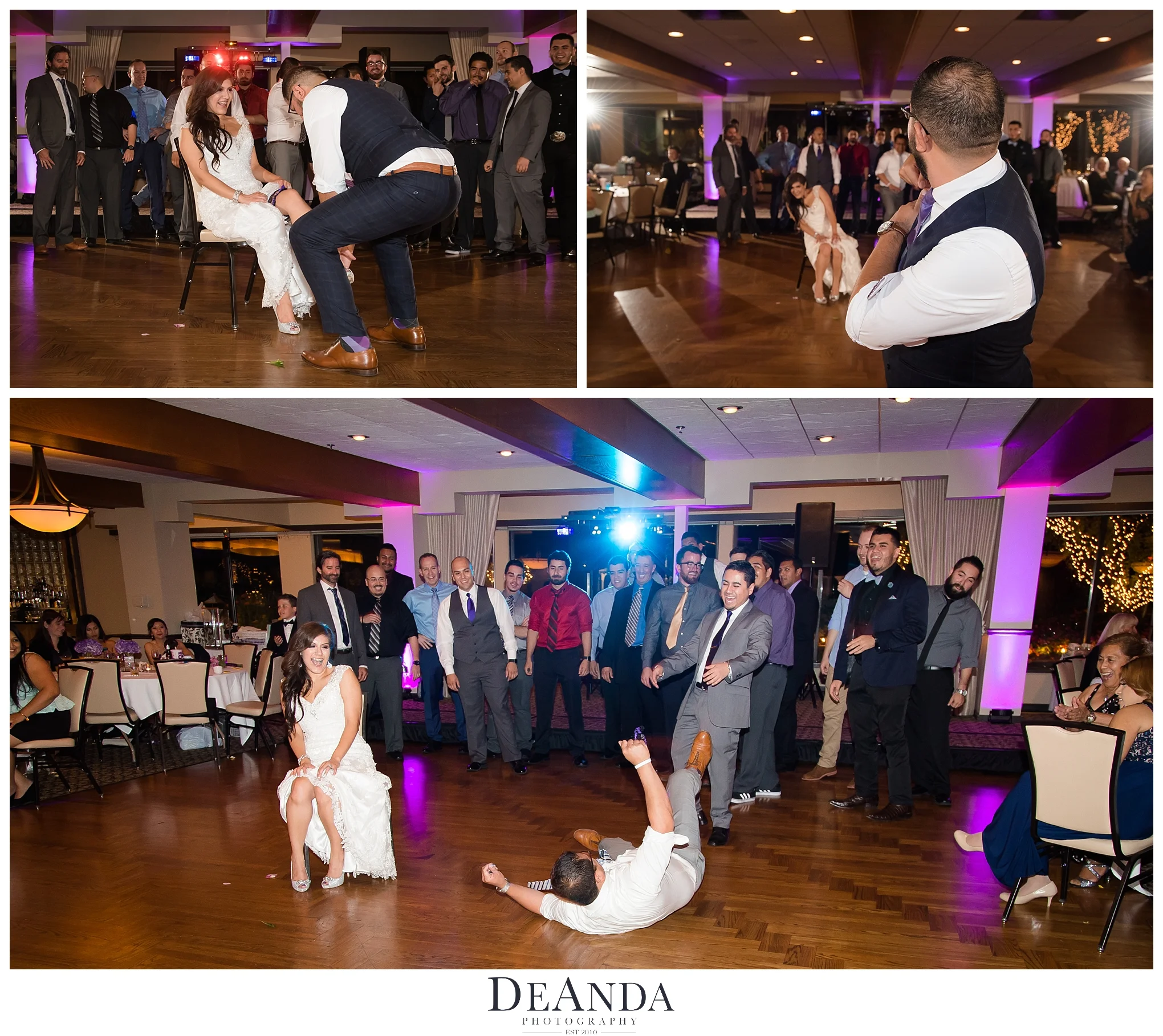 Garter toss photo