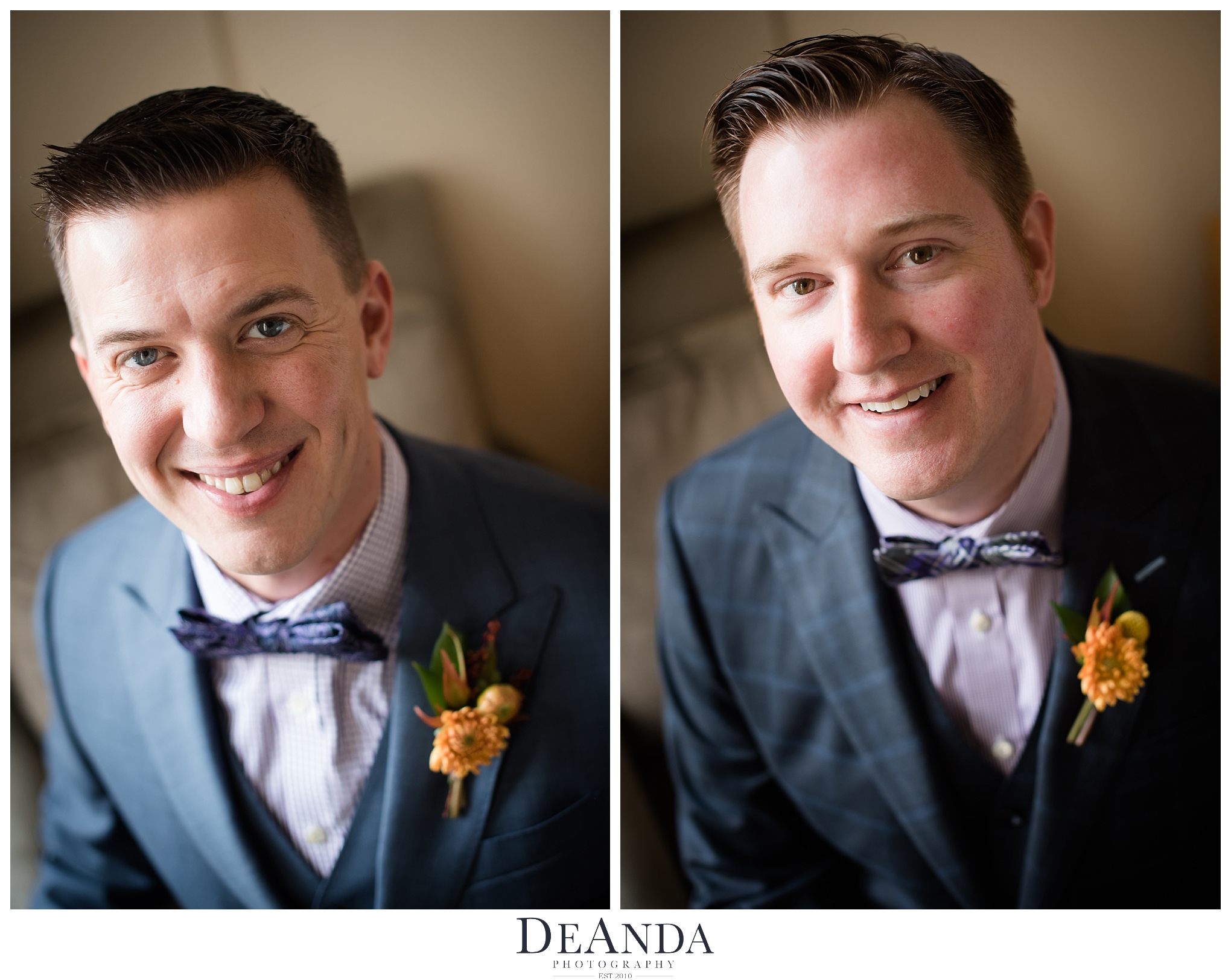 Grooms Portraits Wedding Day at the Gwen Hotel